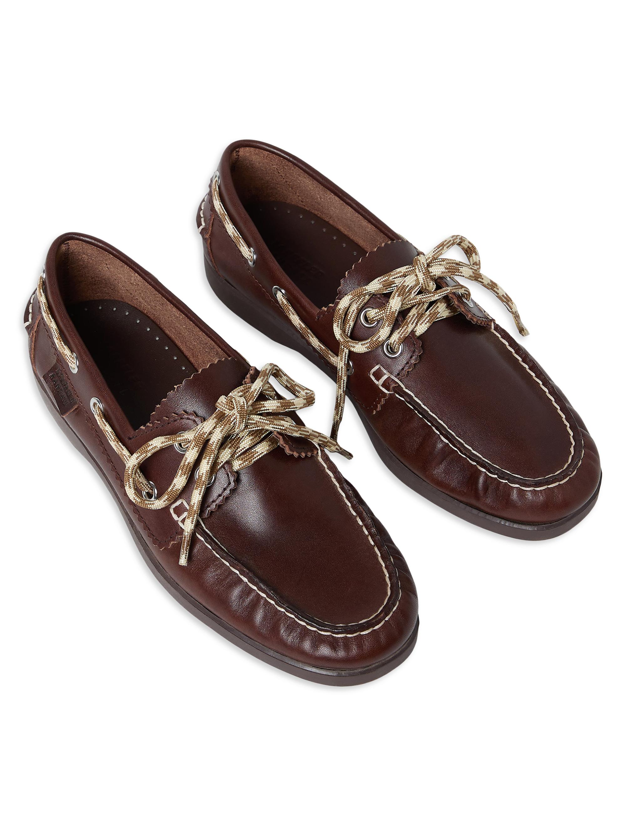 Loeffler Randall Franco Leather Boat Shoes | Saks Fifth Avenue