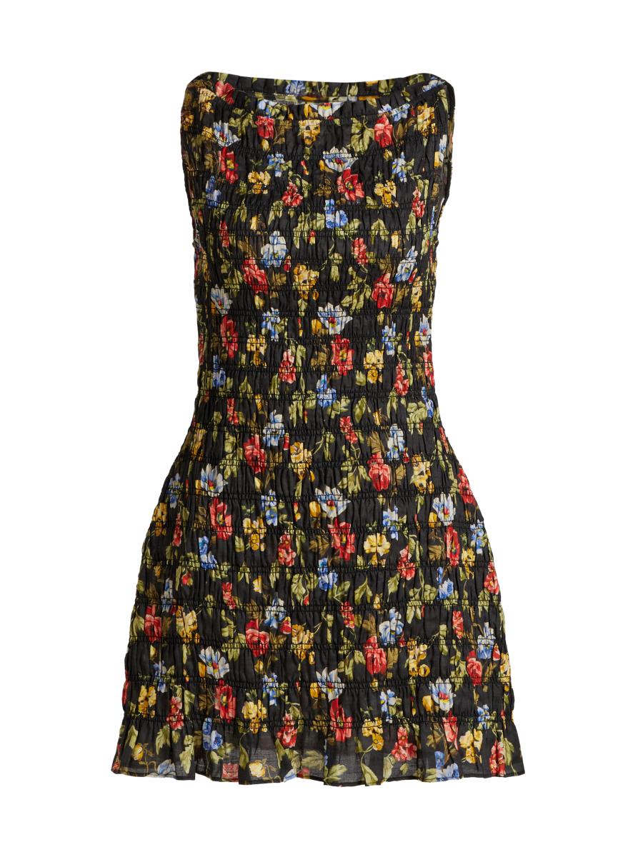 Doen Women's Gianna Floral Smocked Minidress