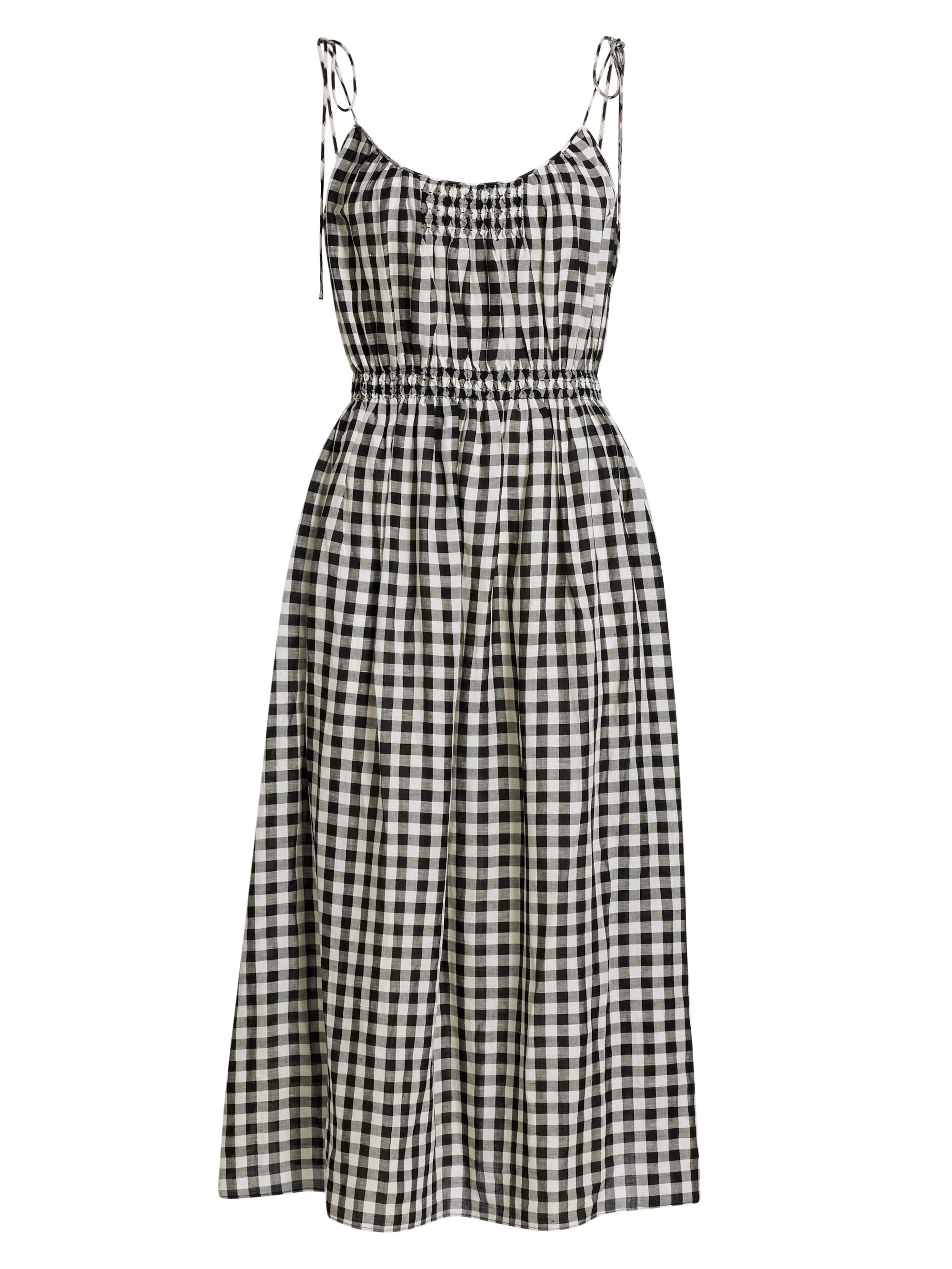 DÔEN Emmaretta Gingham Midi-Dress | Saks Fifth Avenue
