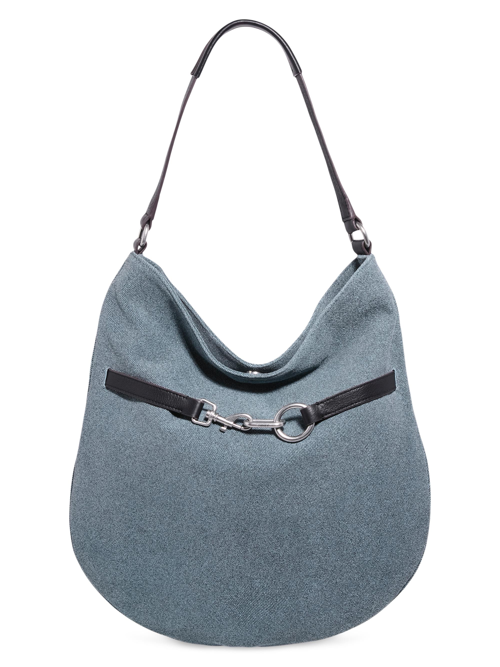 MCM Aren Denim Shopper Shoulder Bag | Saks Fifth Avenue