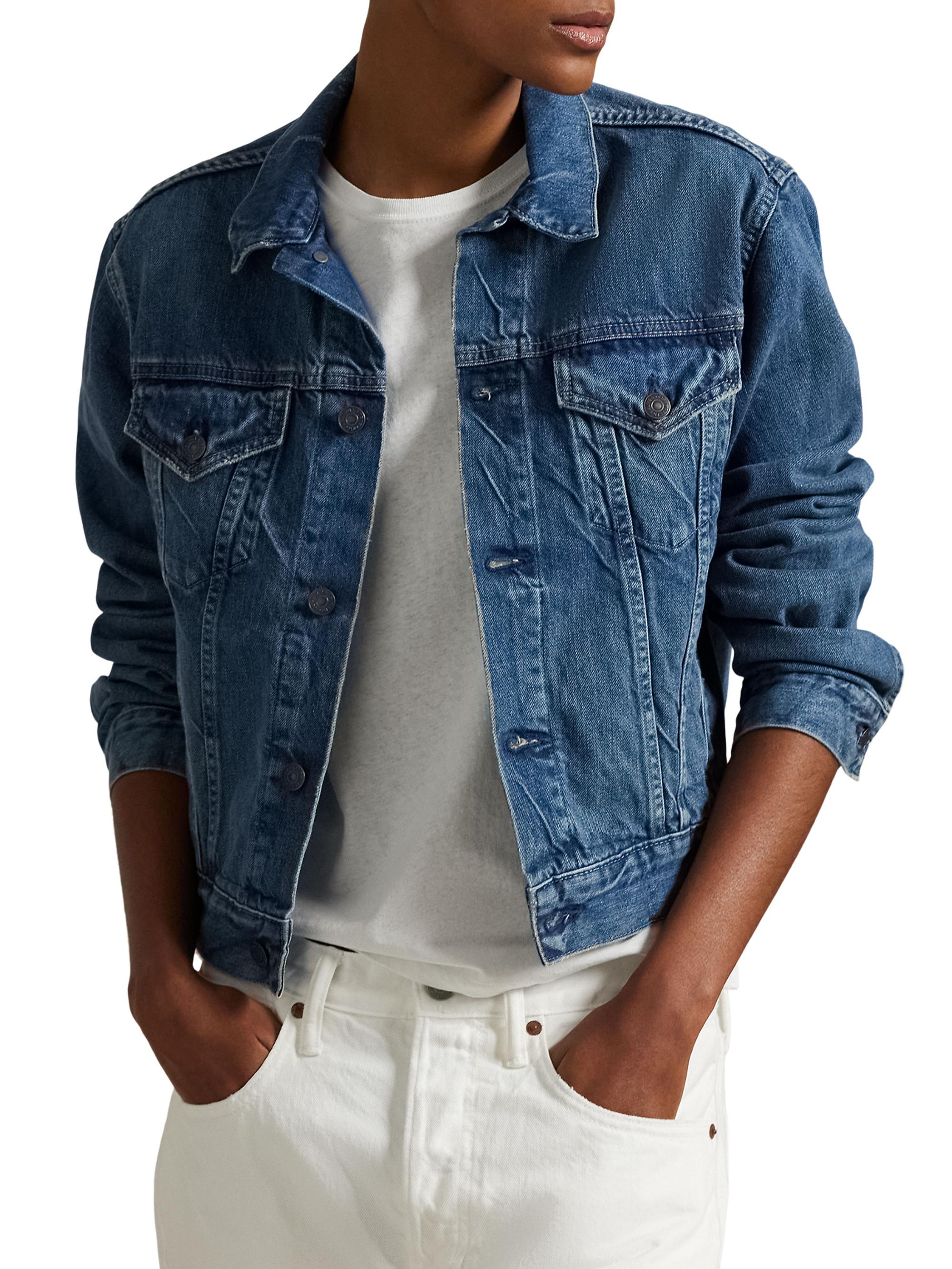 Polo Ralph Lauren Relaxed Fit Denim Jacket | Saks Fifth Avenue