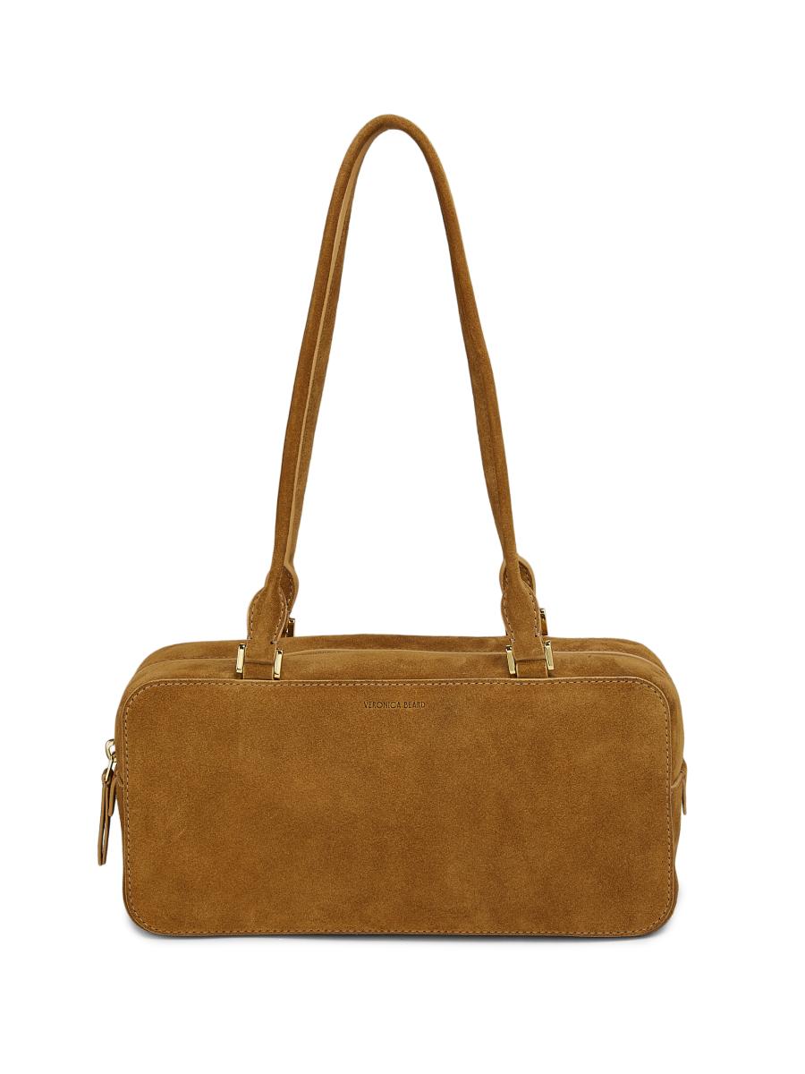 Veronica Beard Suede Boxy Shoulder Bag | Saks Fifth Avenue