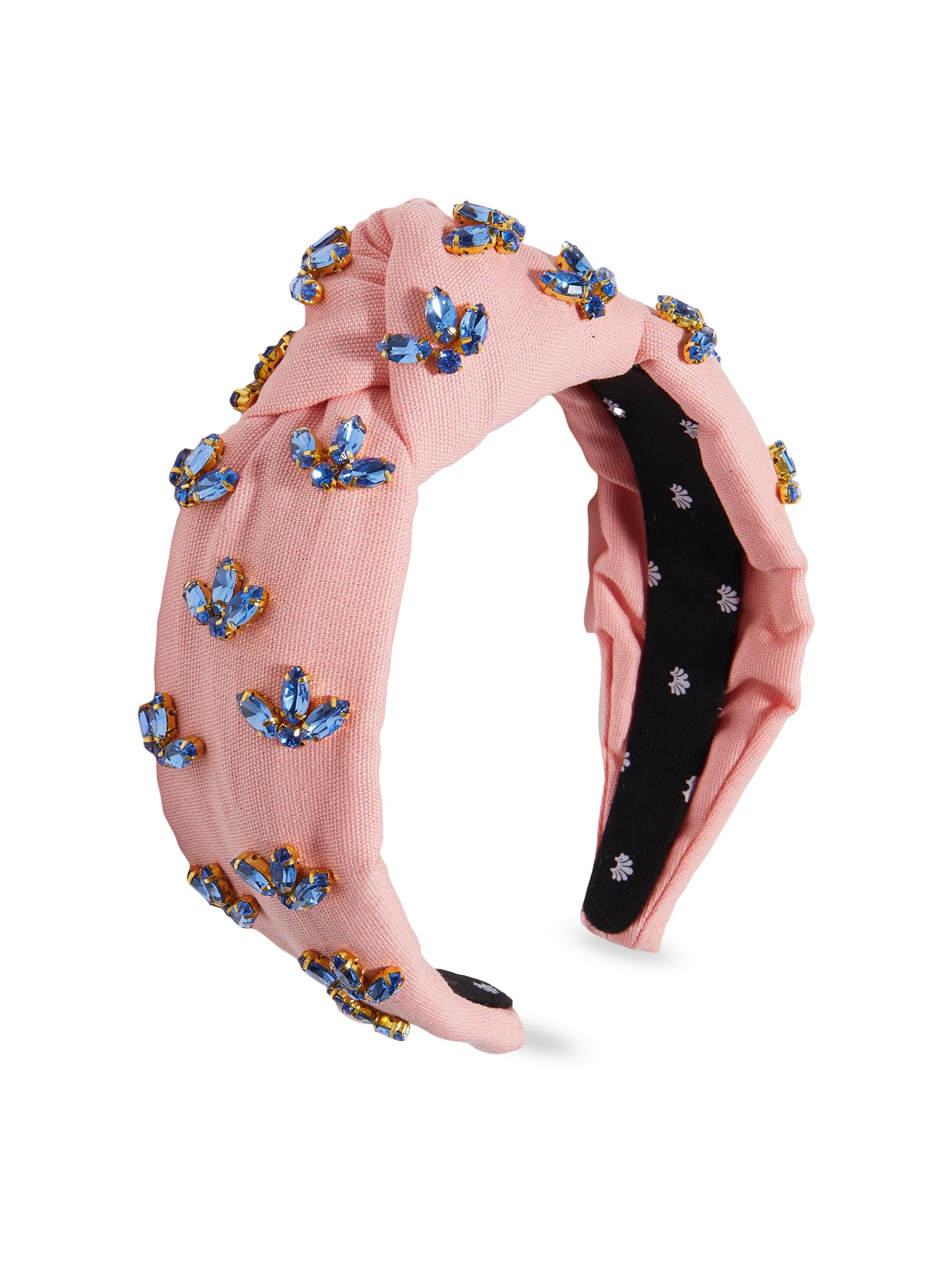 Lele Sadoughi Women's Knotted Vine Embellished Headband - Pink Lemonade