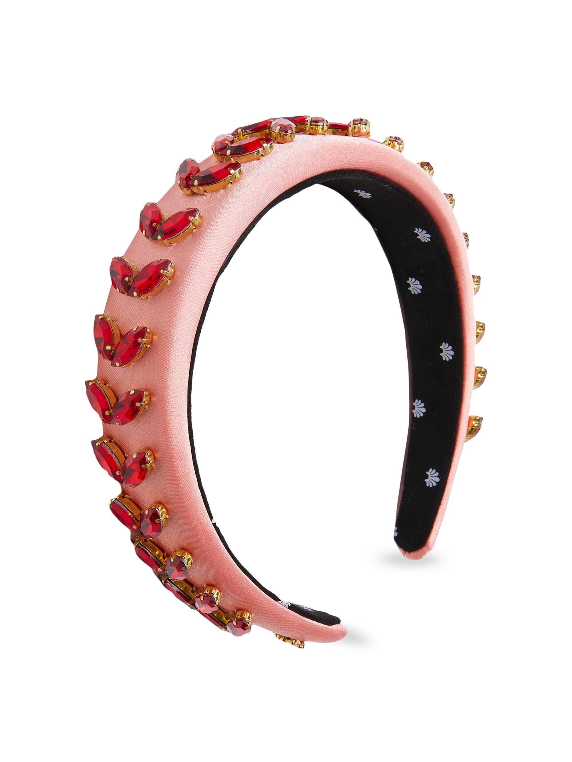 Lele Sadoughi Women's Alice Wreath Crystal-Embellished Headband - Pink Lemonade