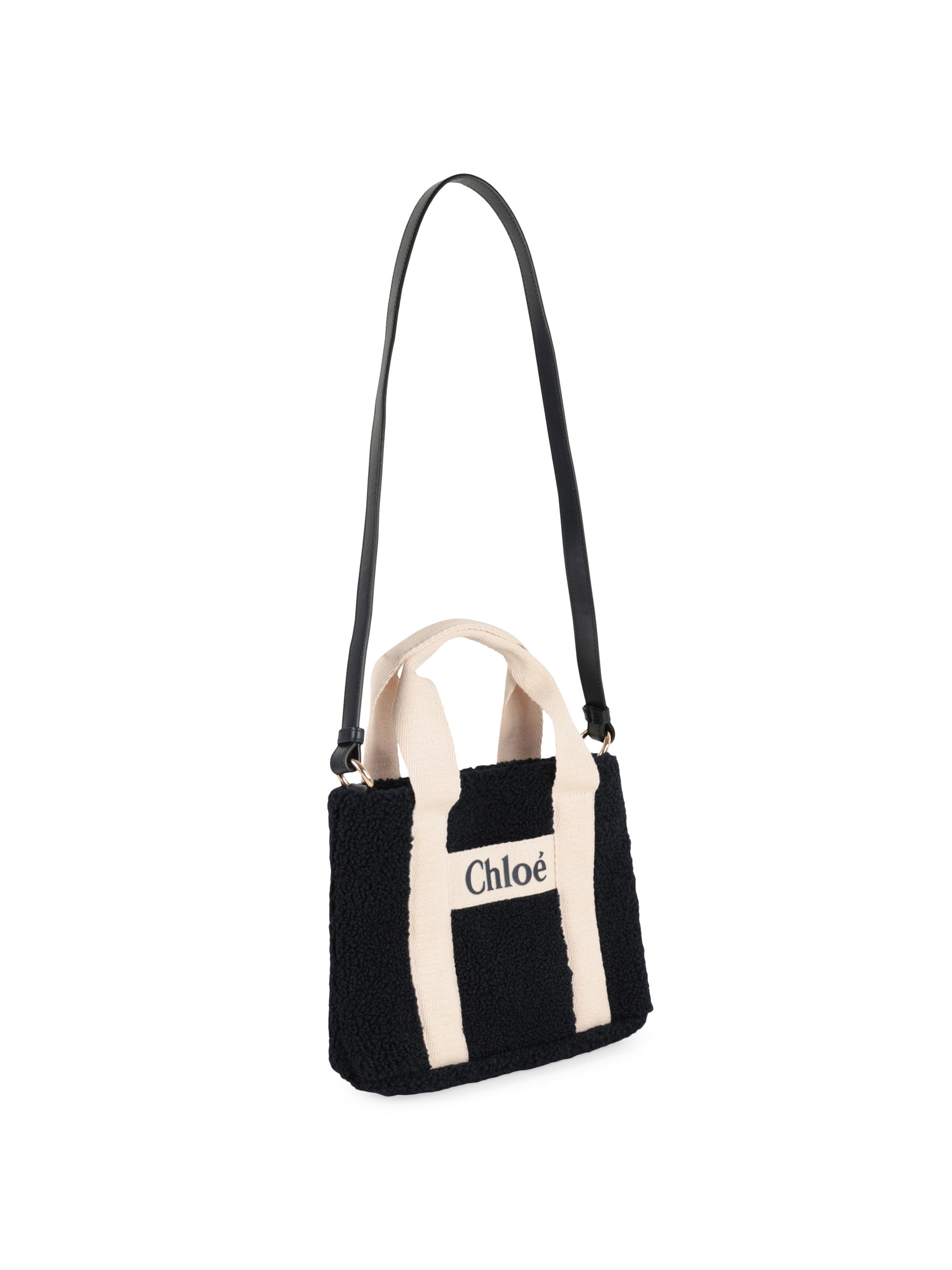Chloé Girl's Logo Basket Tote Bag | Saks Fifth Avenue