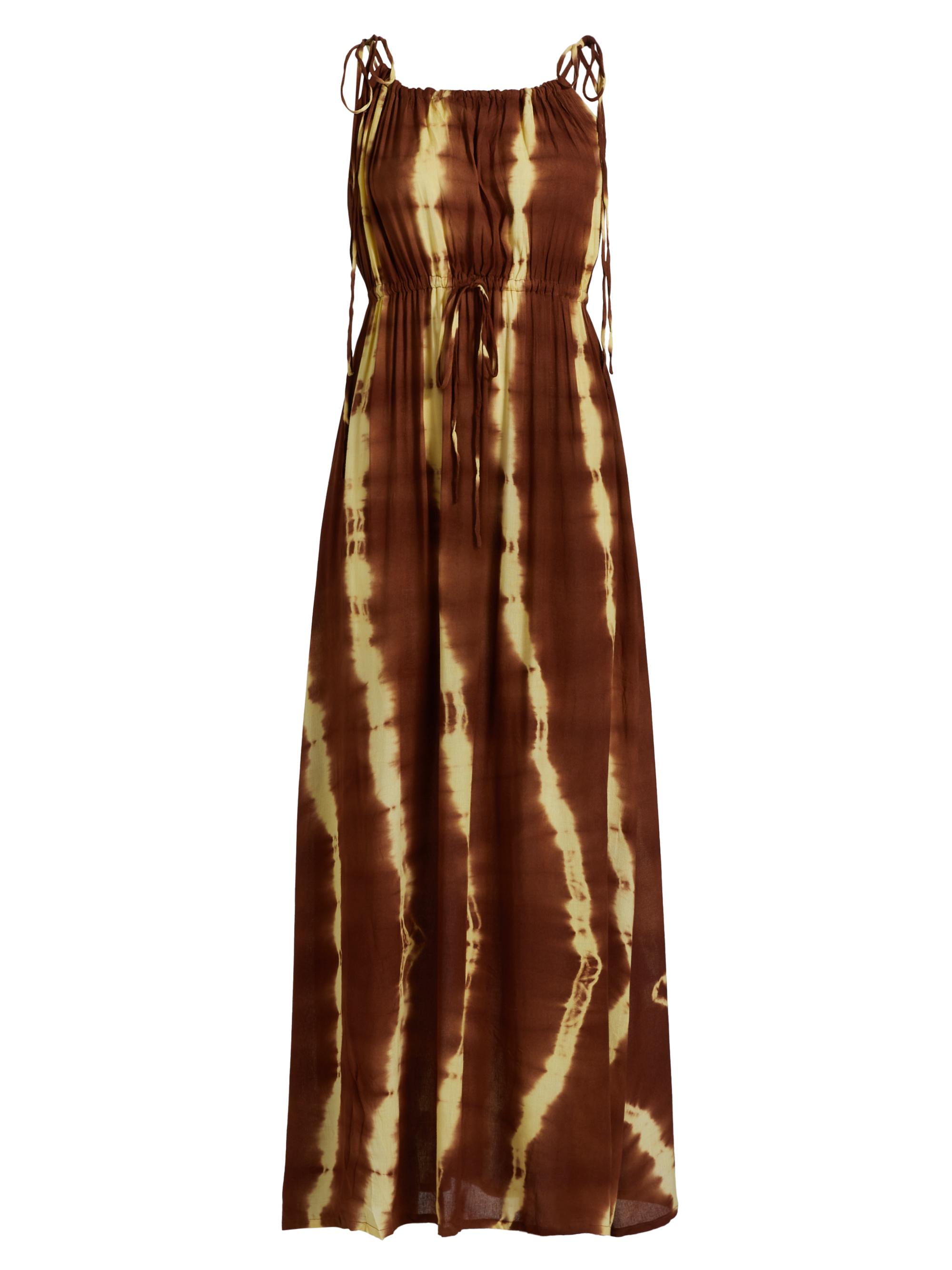 Elisamama Women's Eri Tie-Dye Maxi Dress - Brown
