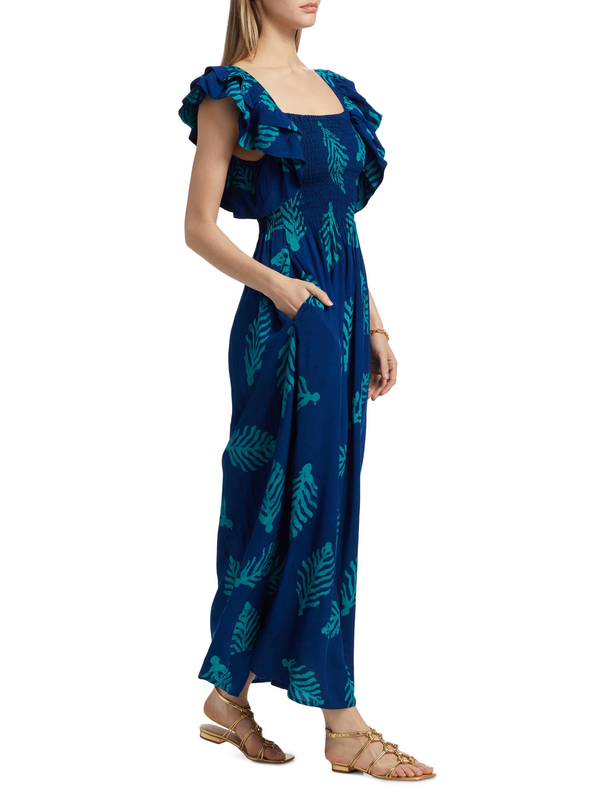 chinese dress ladies The Solacia Cupro Dress Plantation — Maxi Dresses main image 0