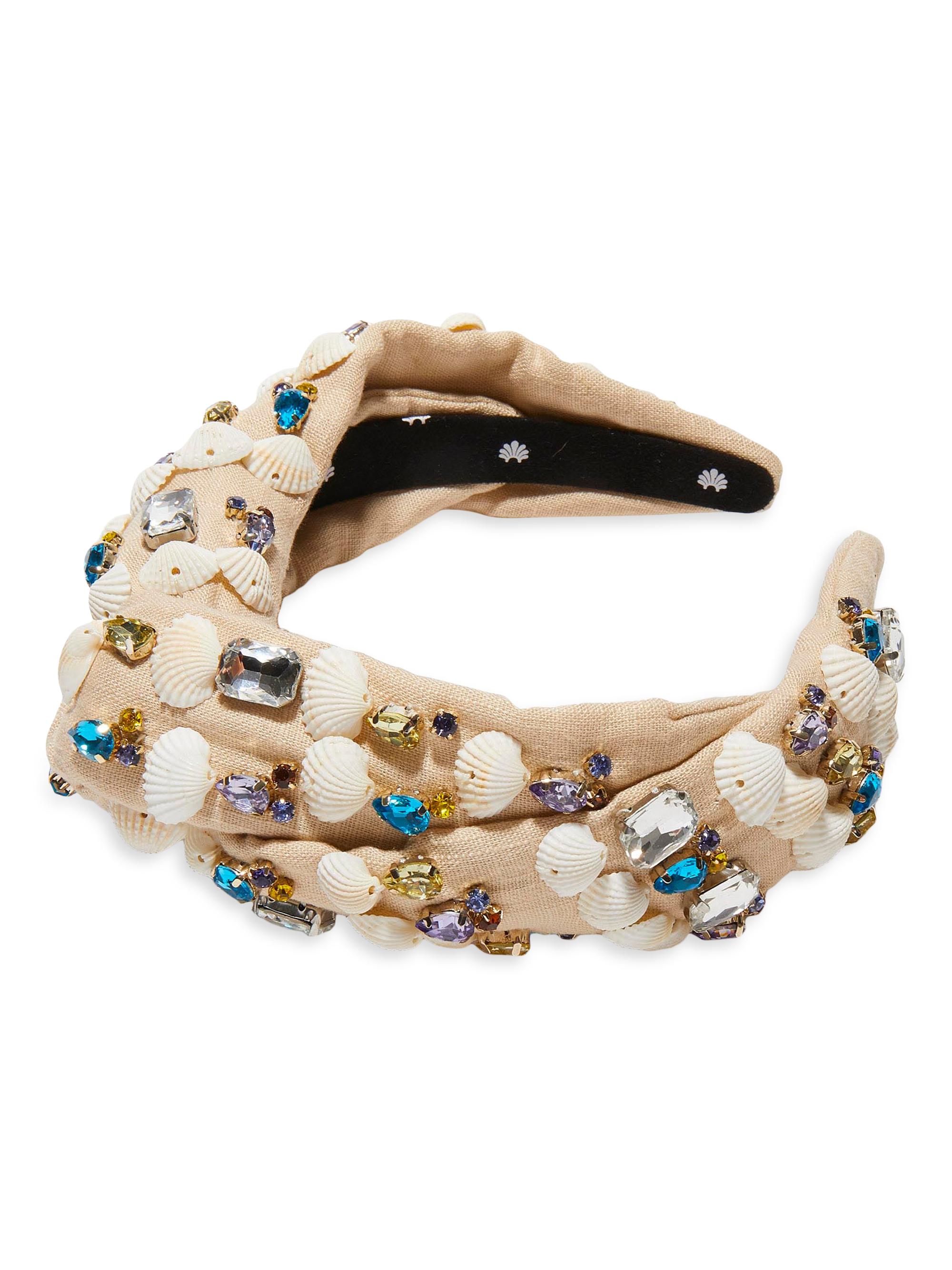 Lele Sadoughi Women's Marlene Imitation Pearl & Shell Headband - Sea Jewel