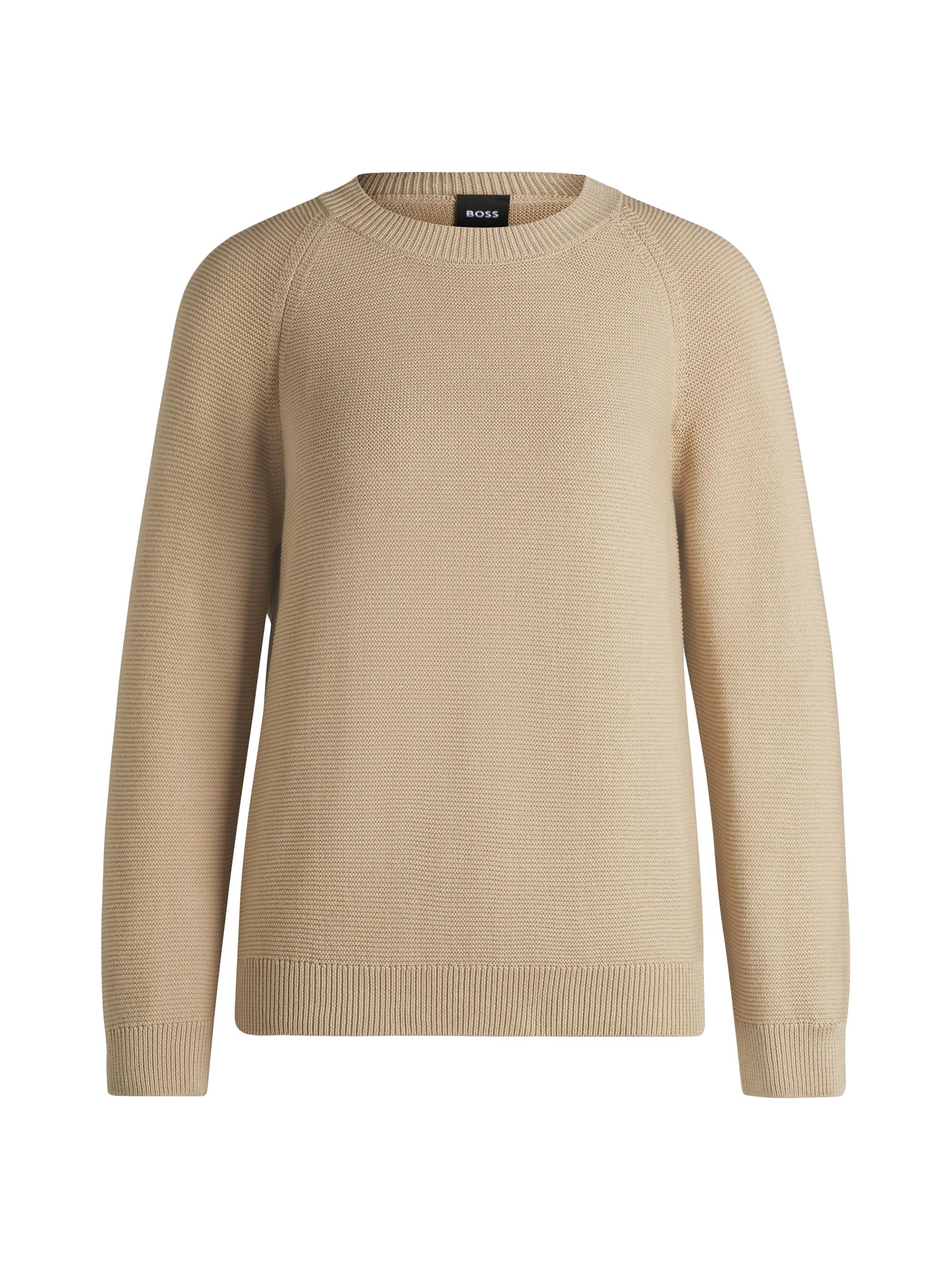 BOSS Women's Knitted Sweater in Cotton - Pink