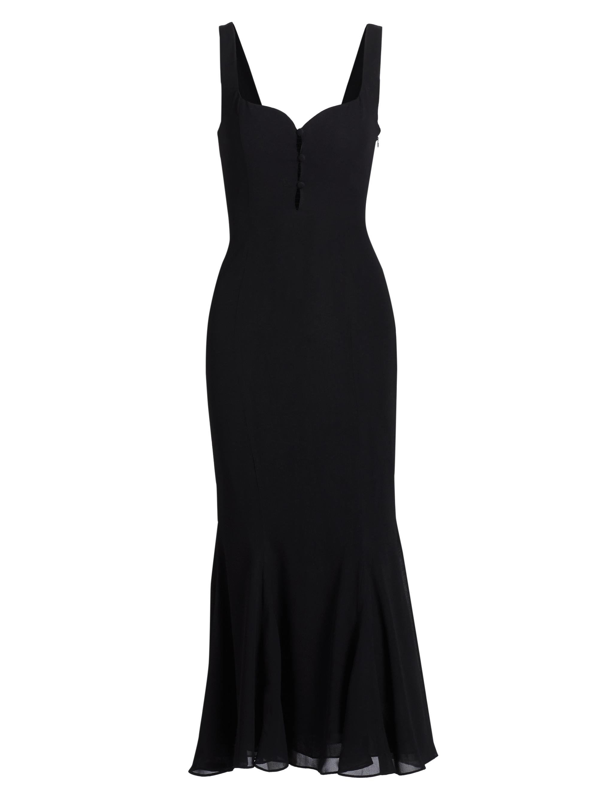 Reformation Women's Laine Cocktail Dress - Black