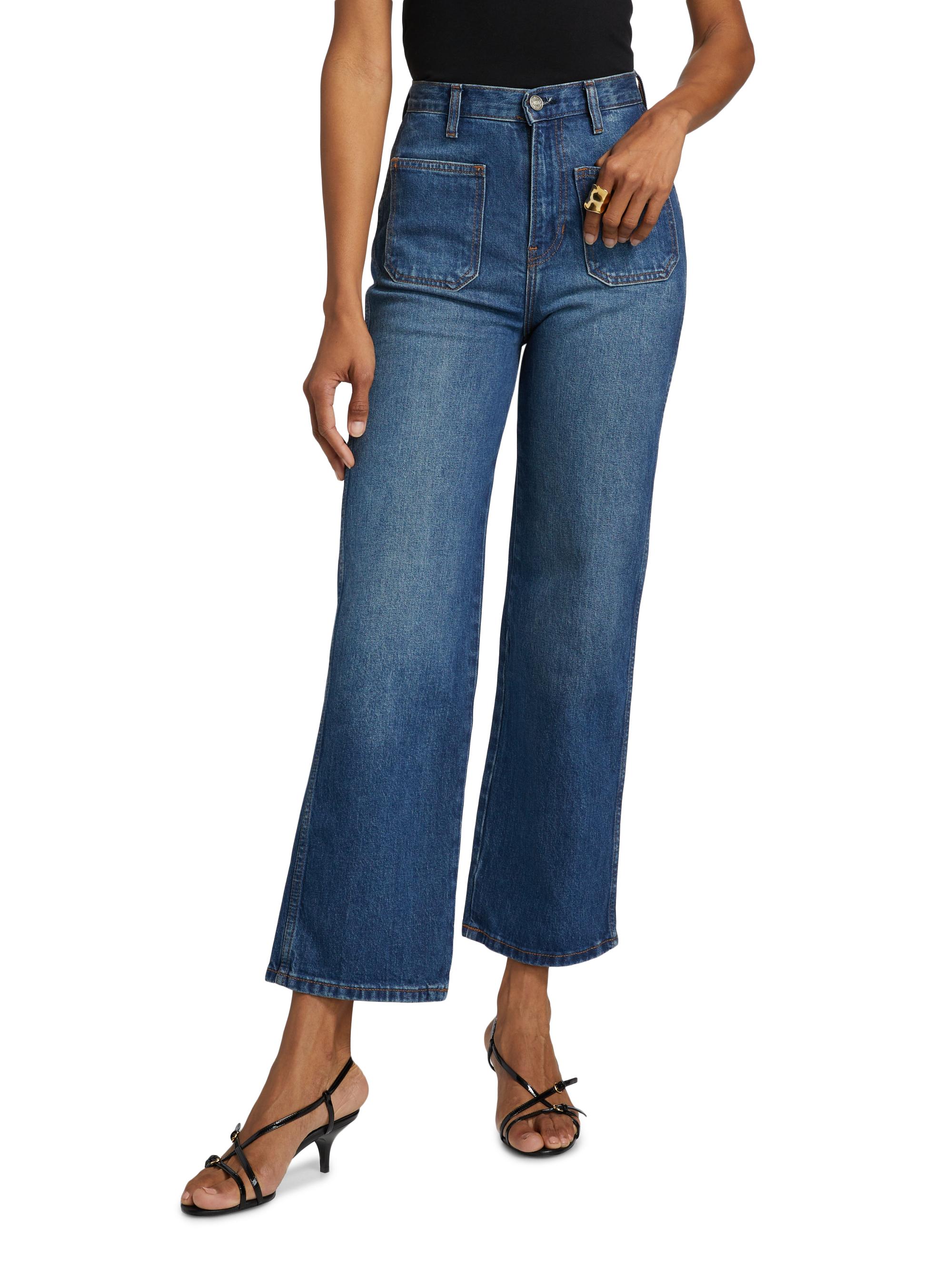 Reformation Alyssa Stretch High-Rise Jeans | Saks Fifth Avenue