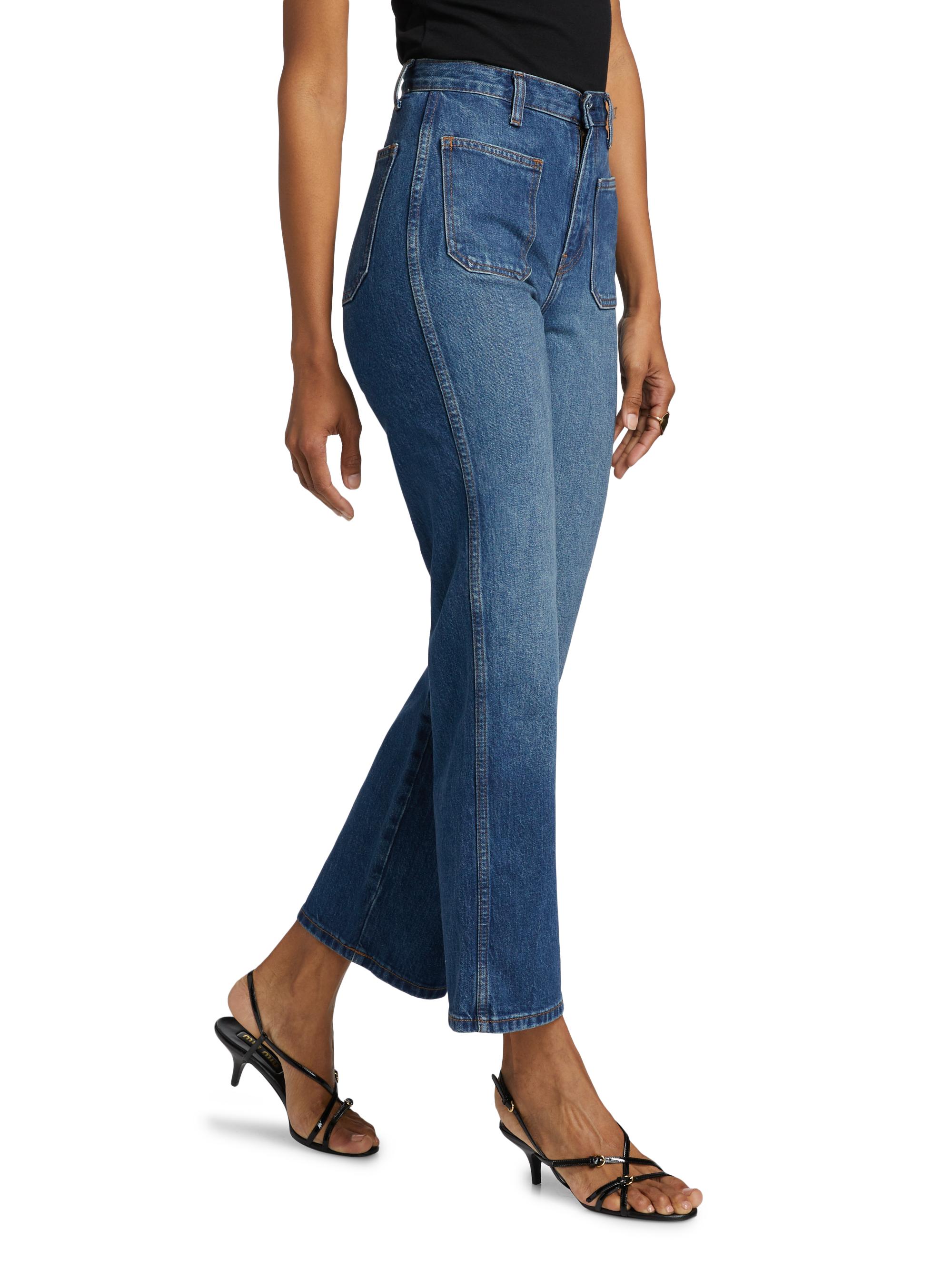 Reformation Alyssa Stretch High-Rise Jeans | Saks Fifth Avenue