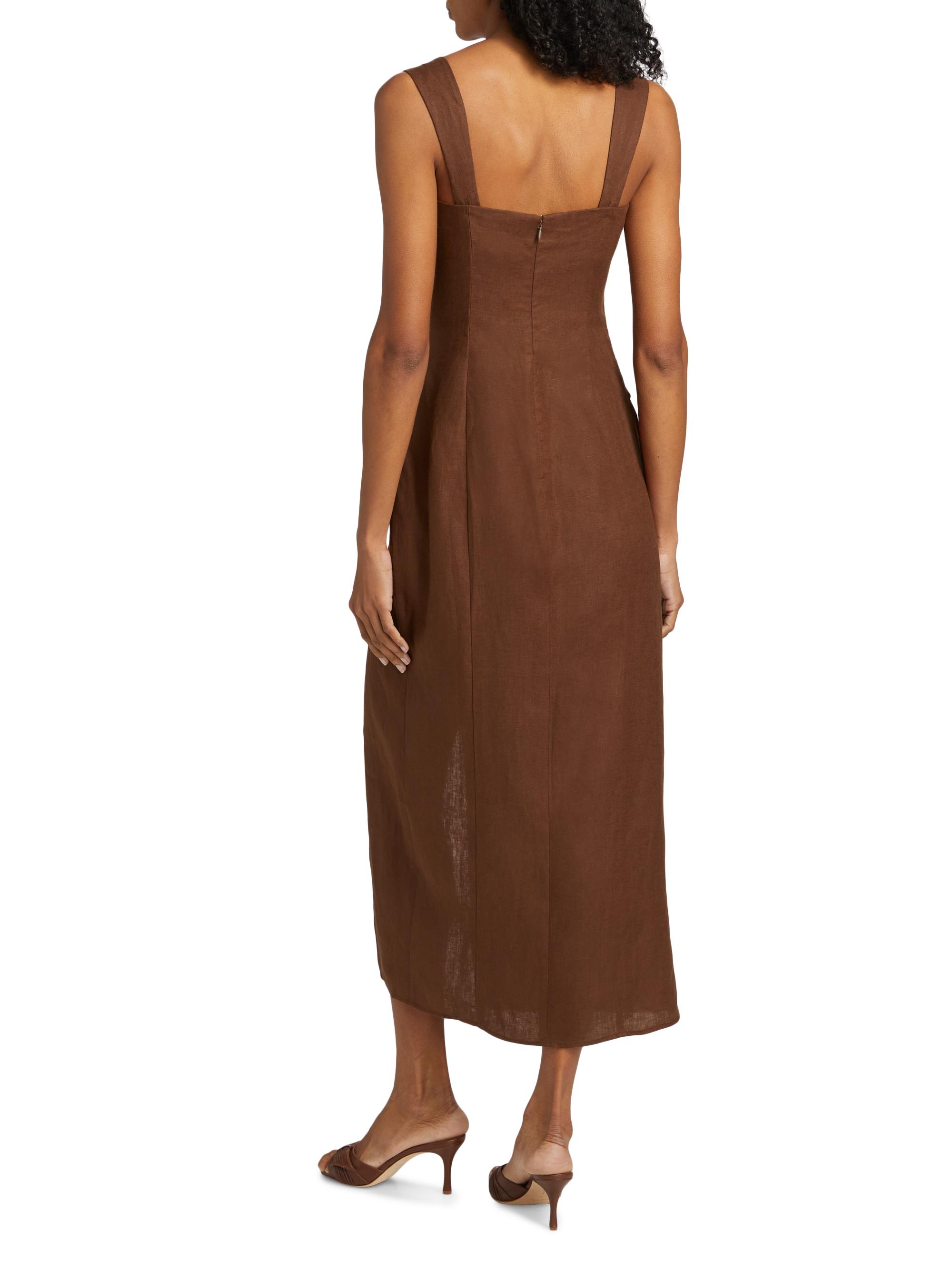 kara linen dress Hale Bob Kara Linen Mini Dress
