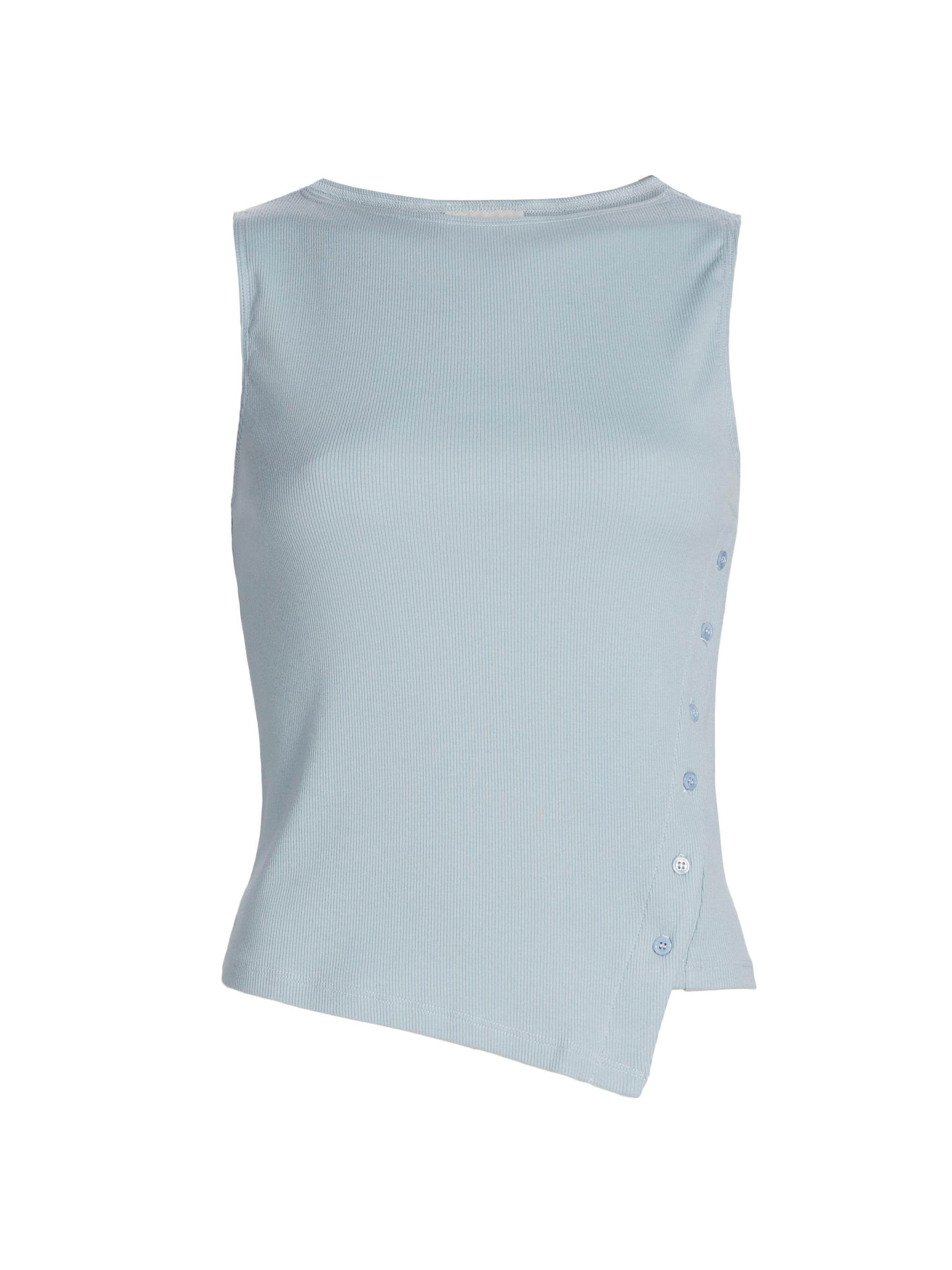 Reformation Women's Hudson Cotton Knit Top - Mineral