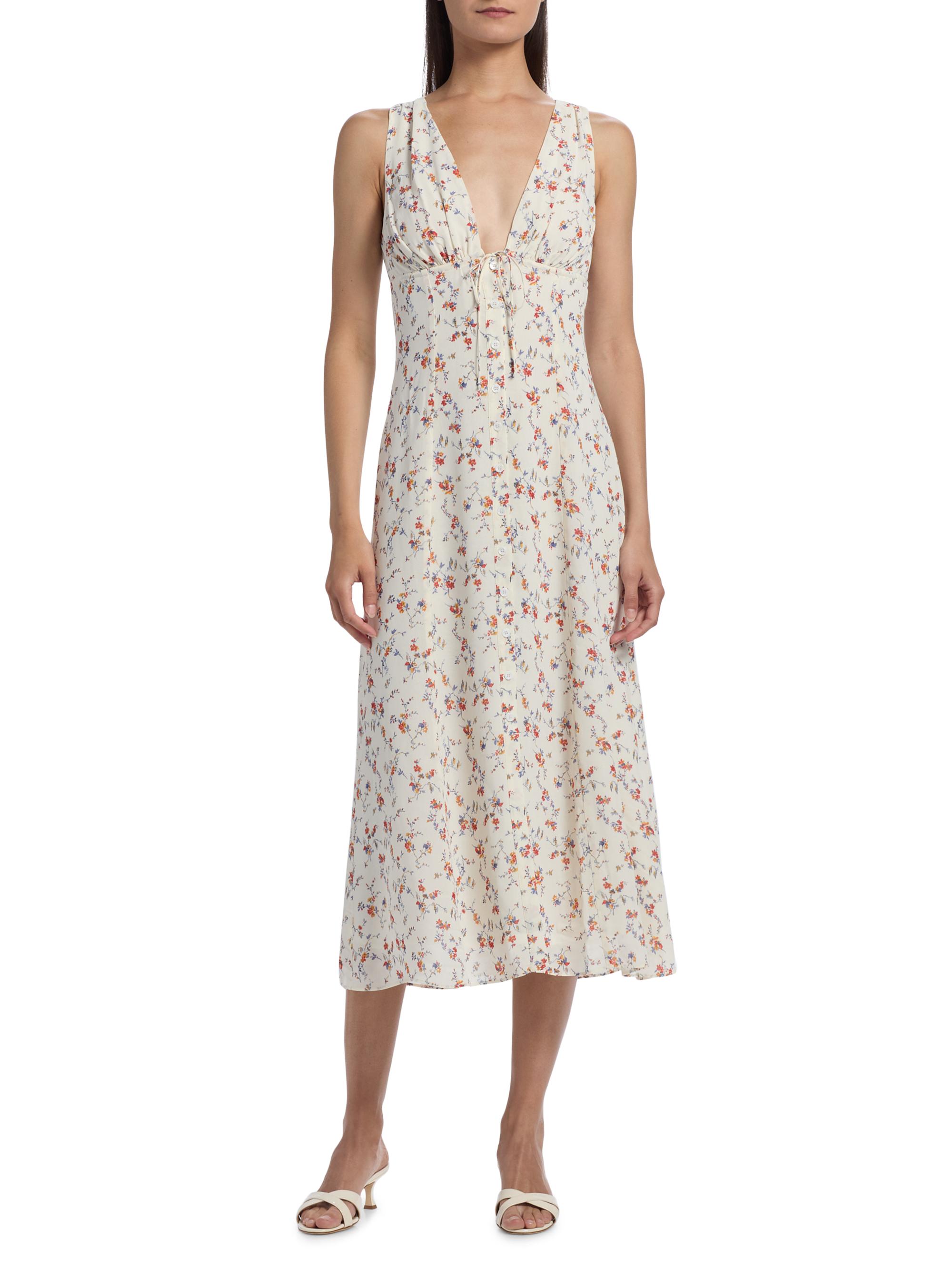 open lace back dress Jezebel White Lace Plunge-Neck Collared Midi Dress – Club L London main image 0