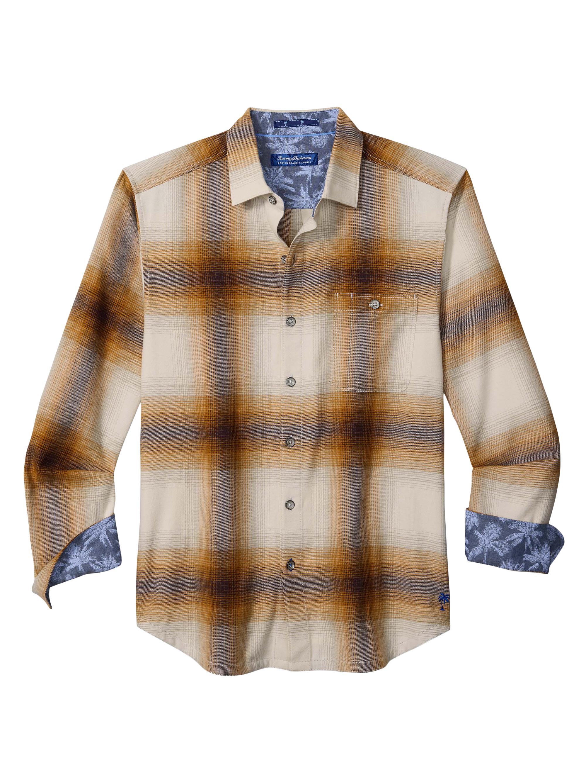 Tommy Bahama Men's Canyon Beach Orcas Ombré Shirt - Tandoori