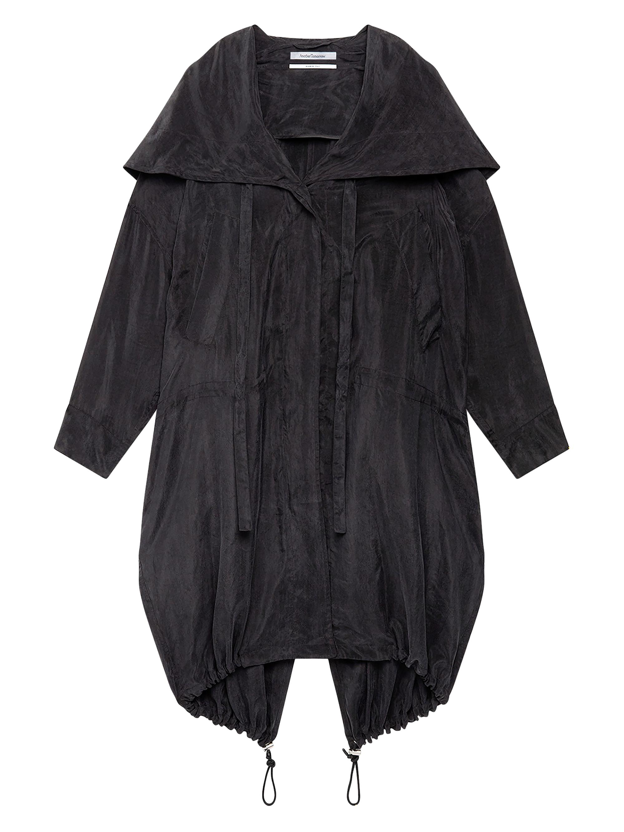 Another Tomorrow Women's Parka Coats - Black