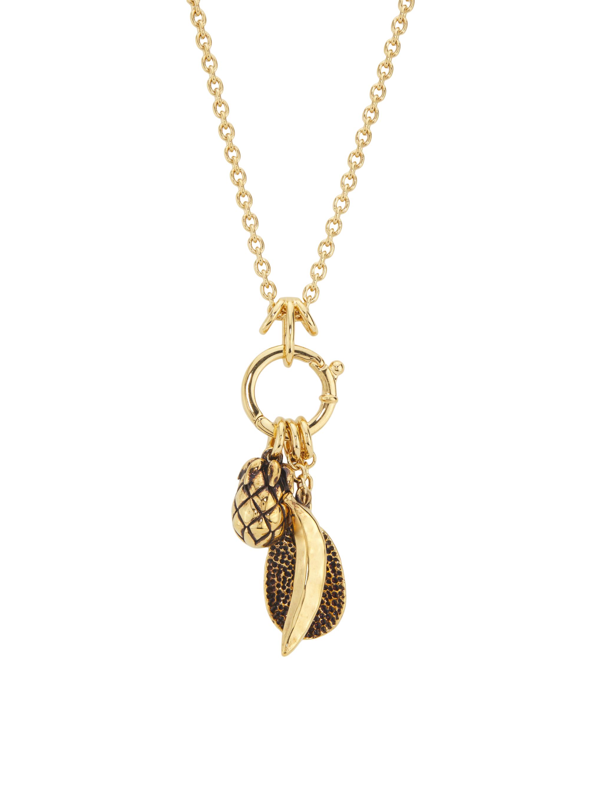 Chloé Women's Charms Goldtone Necklace - Vintage Gold