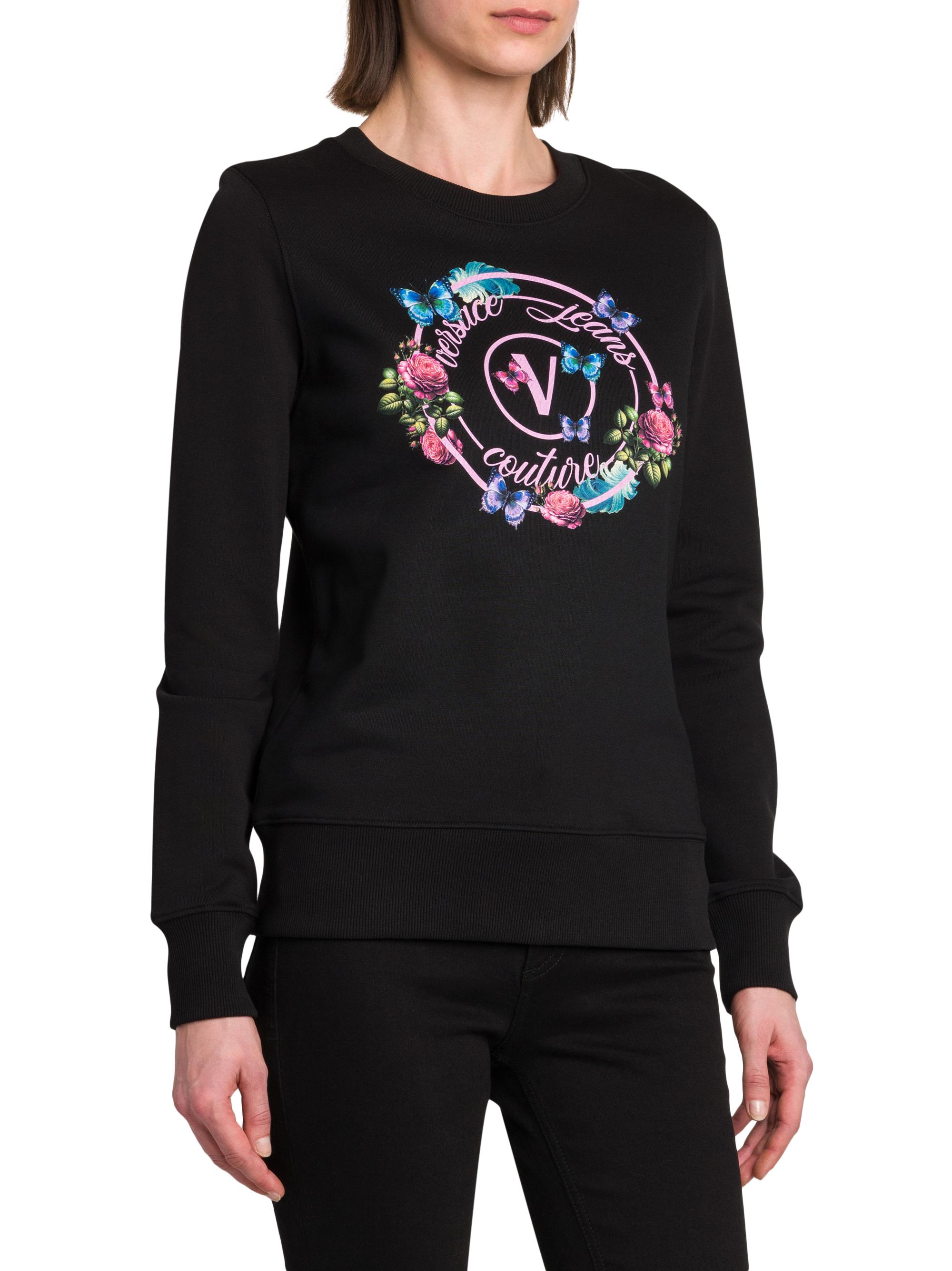Versace Jeans Couture Logo Crewneck Sweatshirt | Saks Fifth Avenue