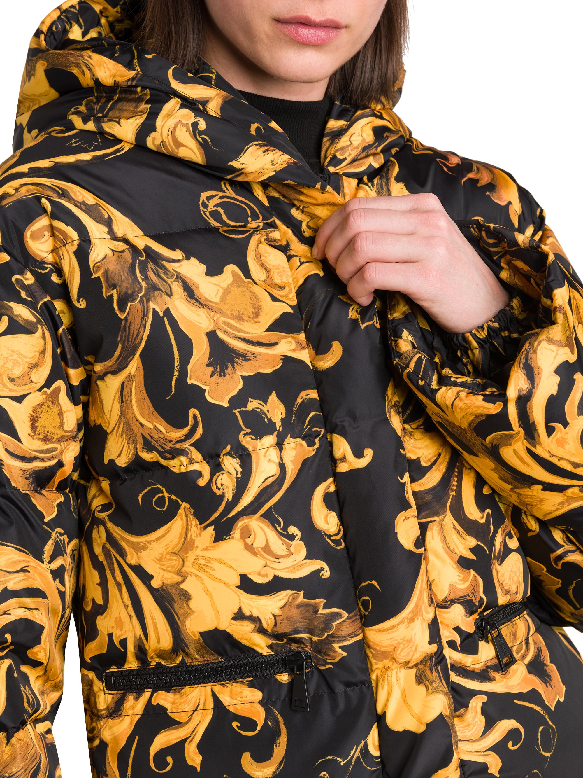 Versace Jeans Couture Barocco Short Down Jacket | Saks Fifth Avenue
