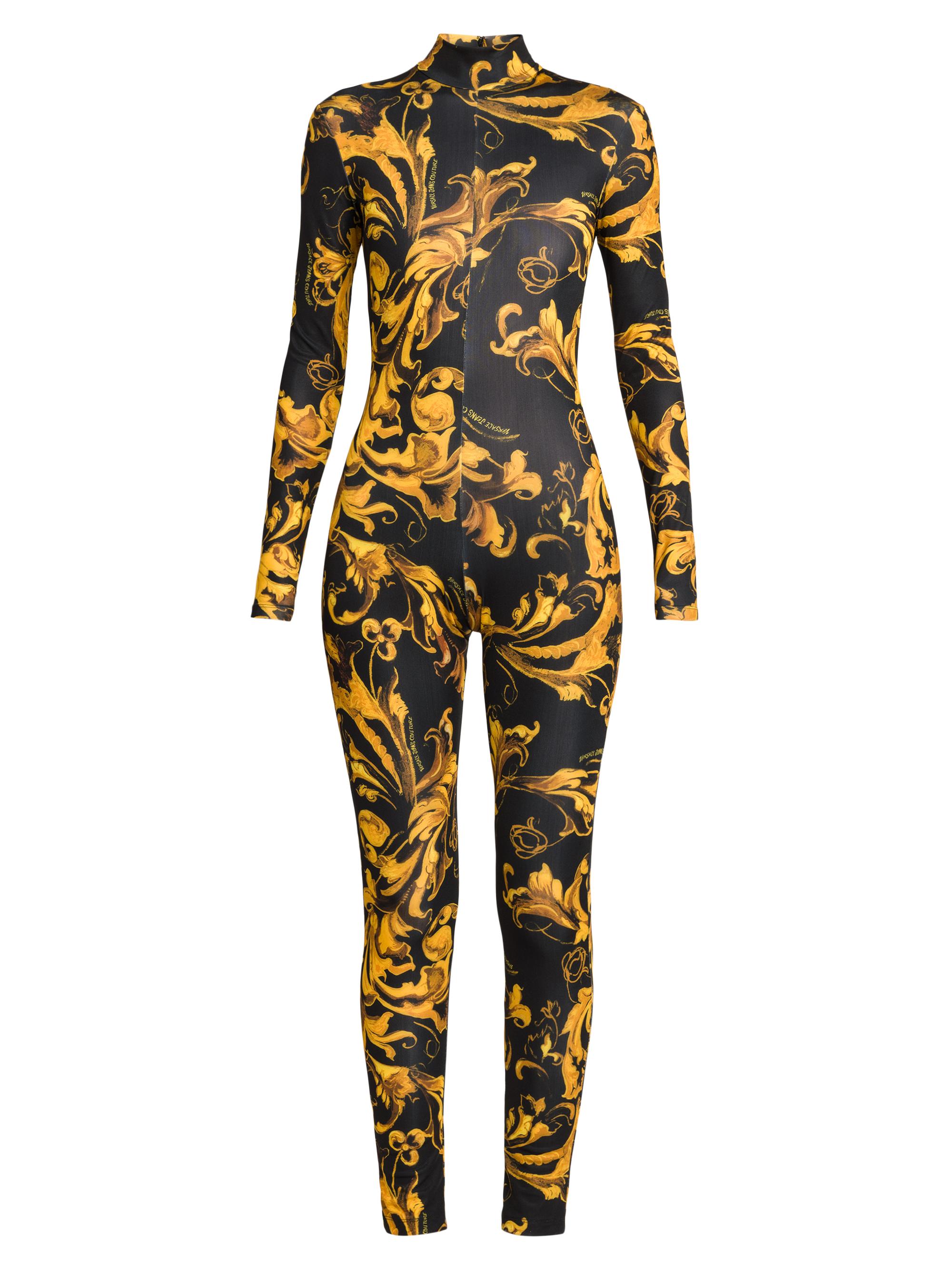 Dolce&Gabbana Cheetah-Printed Turtleneck Catsuit | Saks