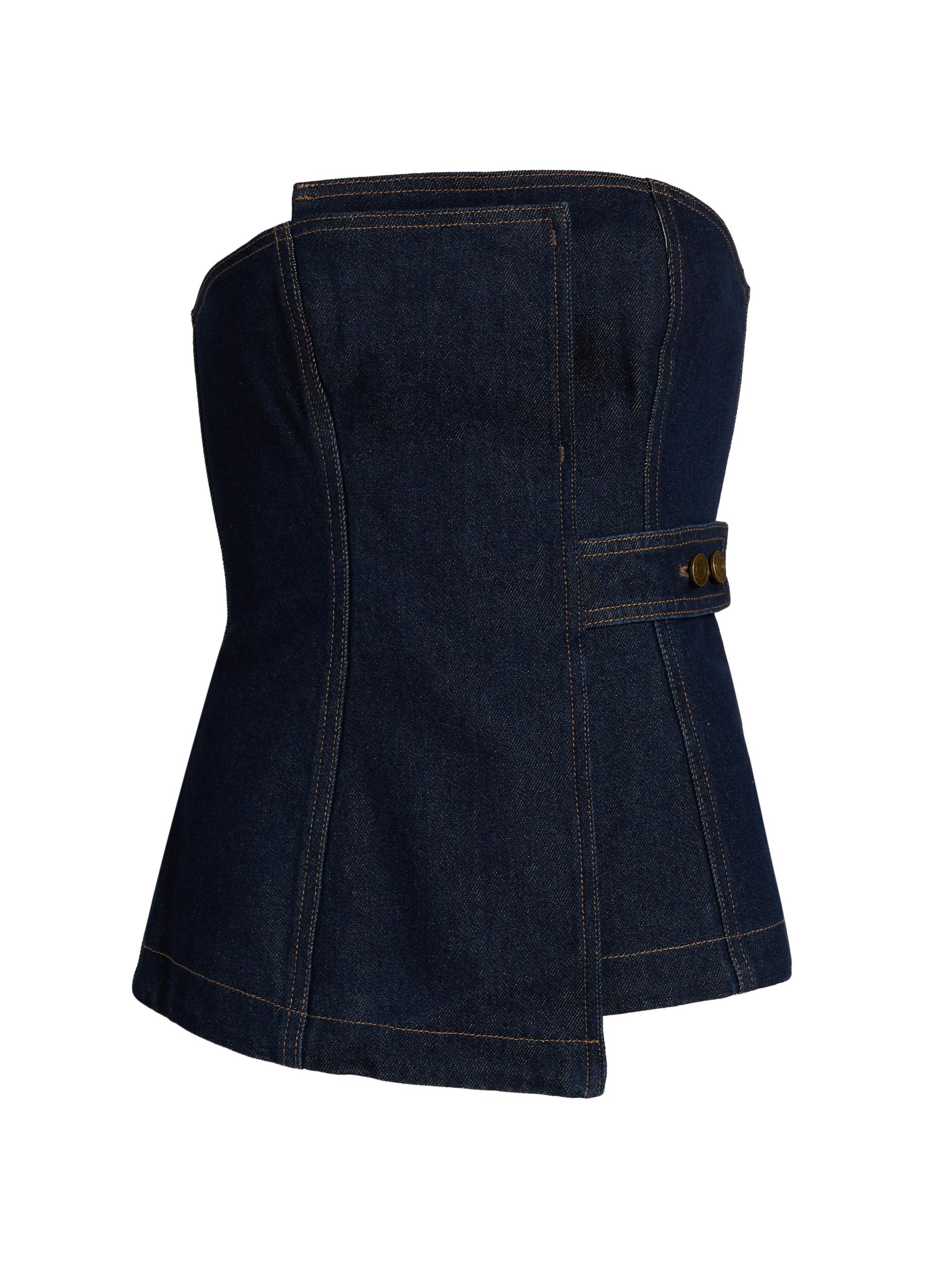 Significant Other Women's Micah Strapless Top - Indigo