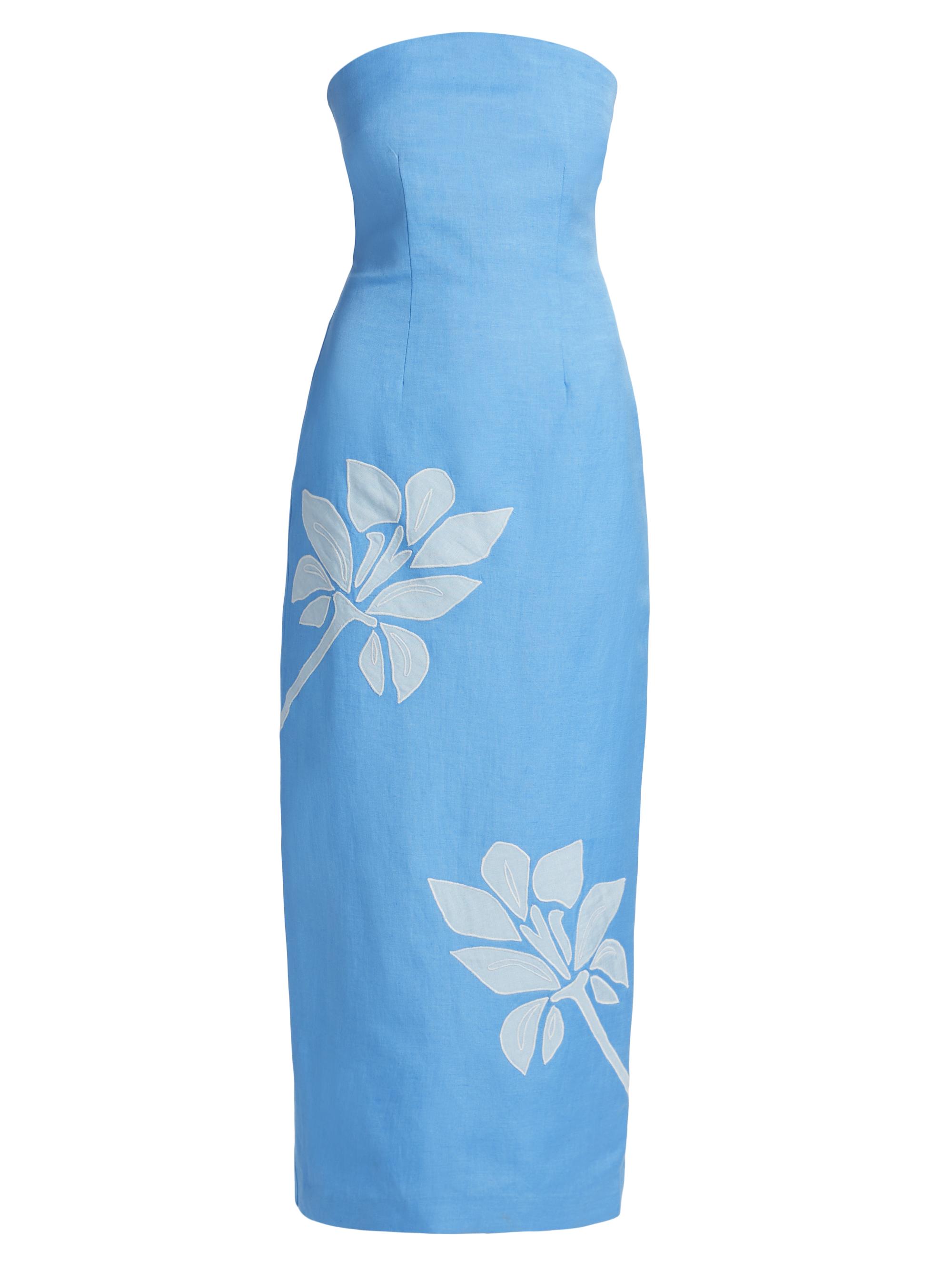 Significant Other Women's Tammy Bandeau Midi-Dress - Cerulean