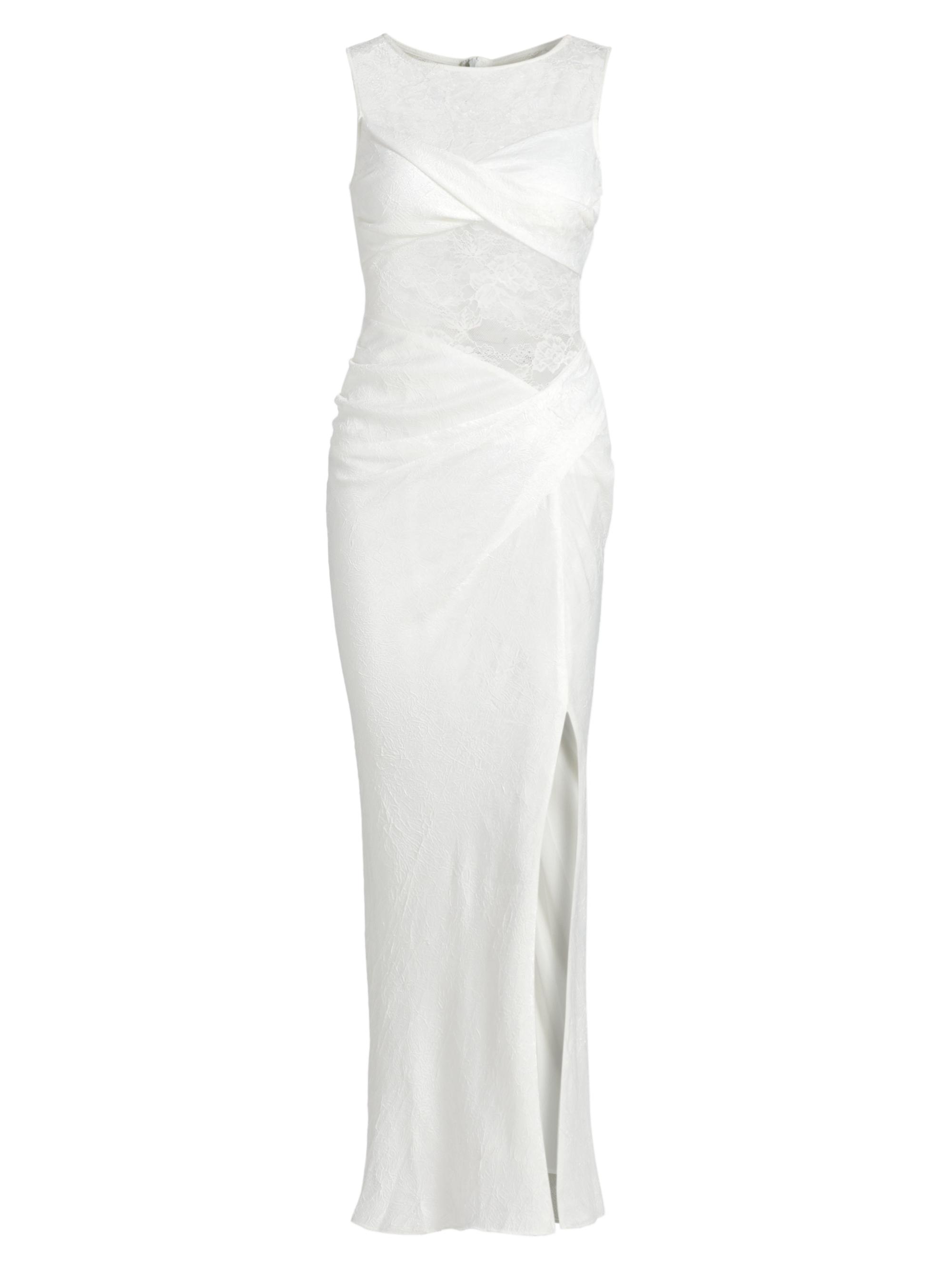 Significant Other Women's Nida Lace Draped Twist-Front Maxi Dress -