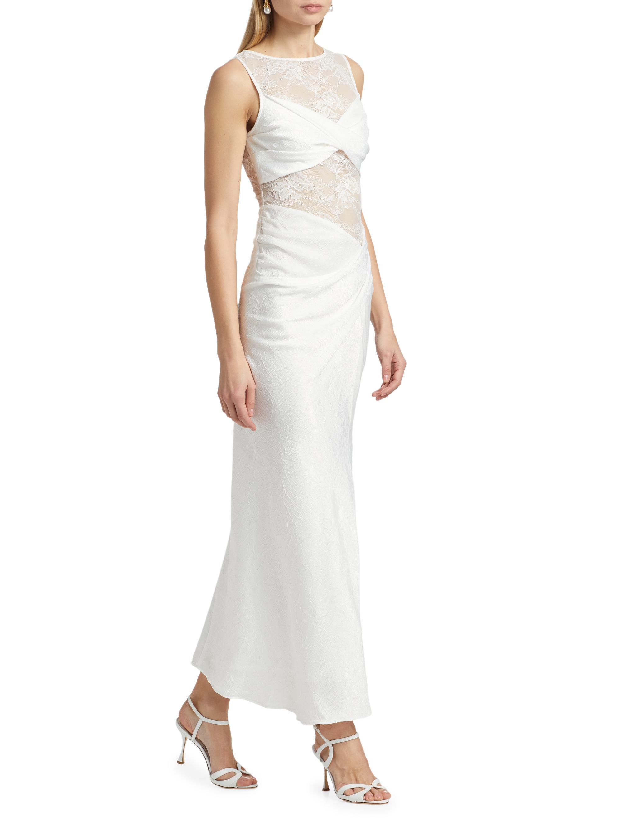 chinese dress ladies Twist Front Maxi Dress in Paradise Floral main image 0