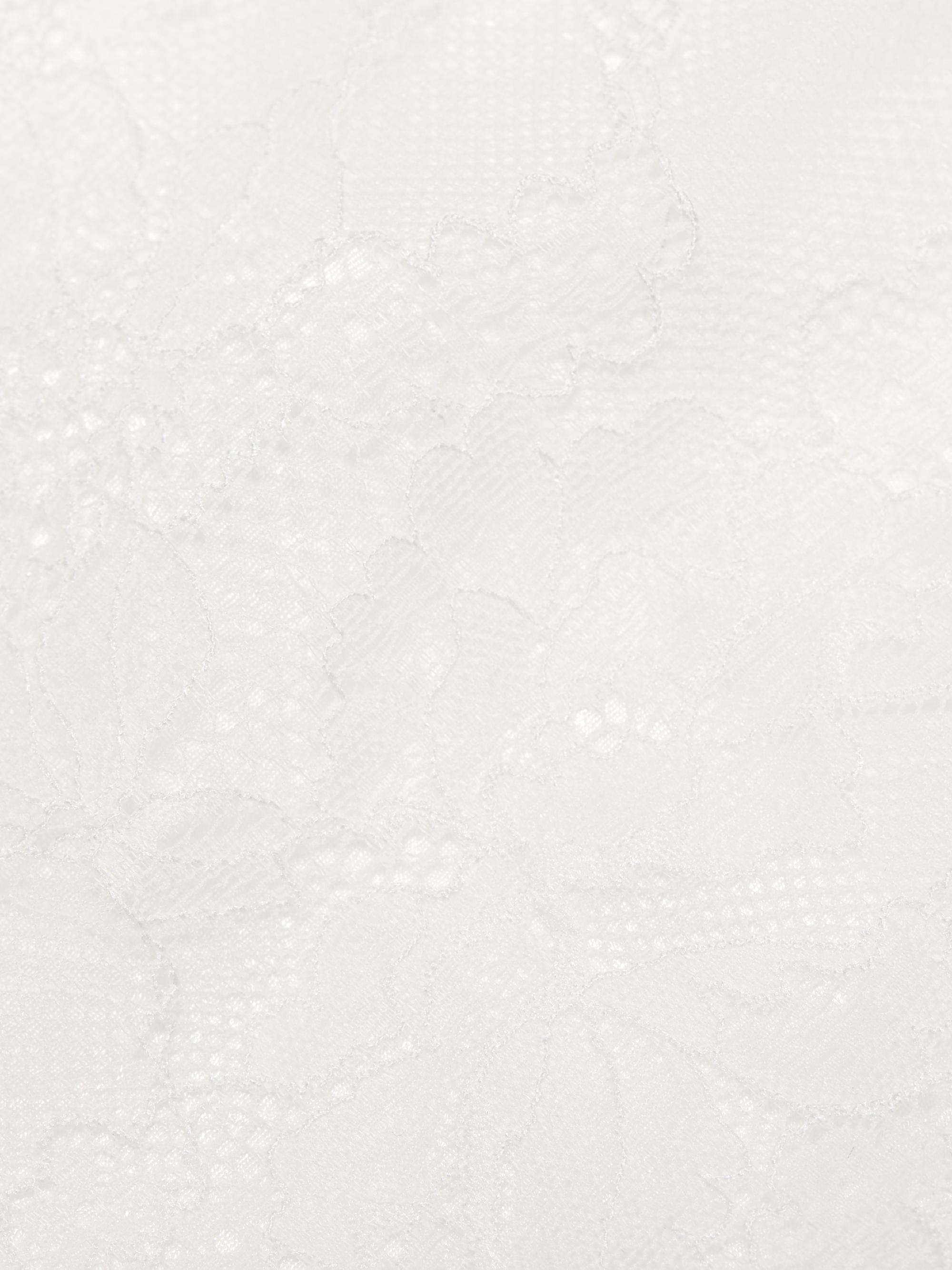 miss chievous lace dress Maïa White floral-embroidered lace mini dress, L / White