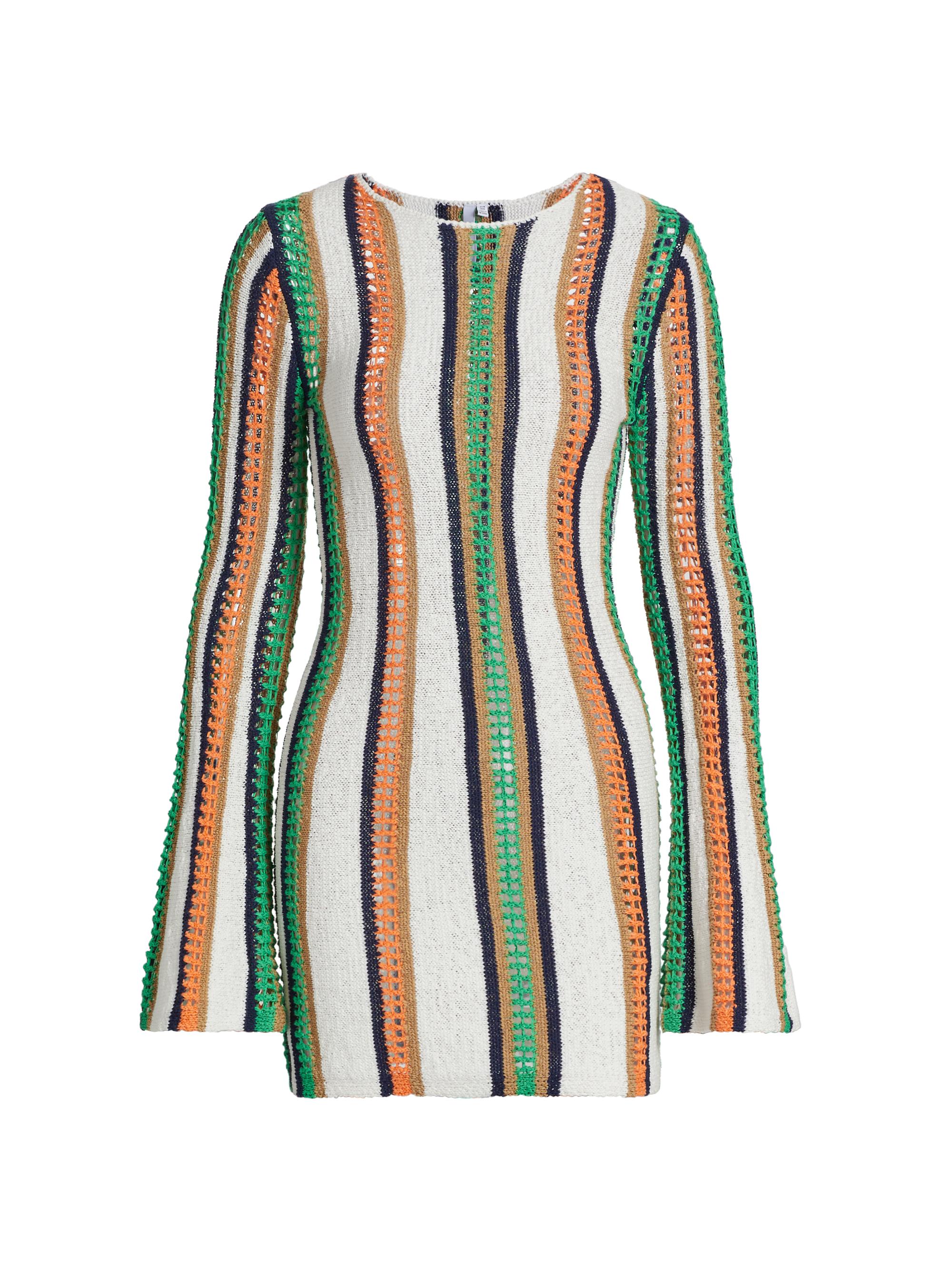 Significant Other Women's May Striped Knit Minidress - Kaleidoscope