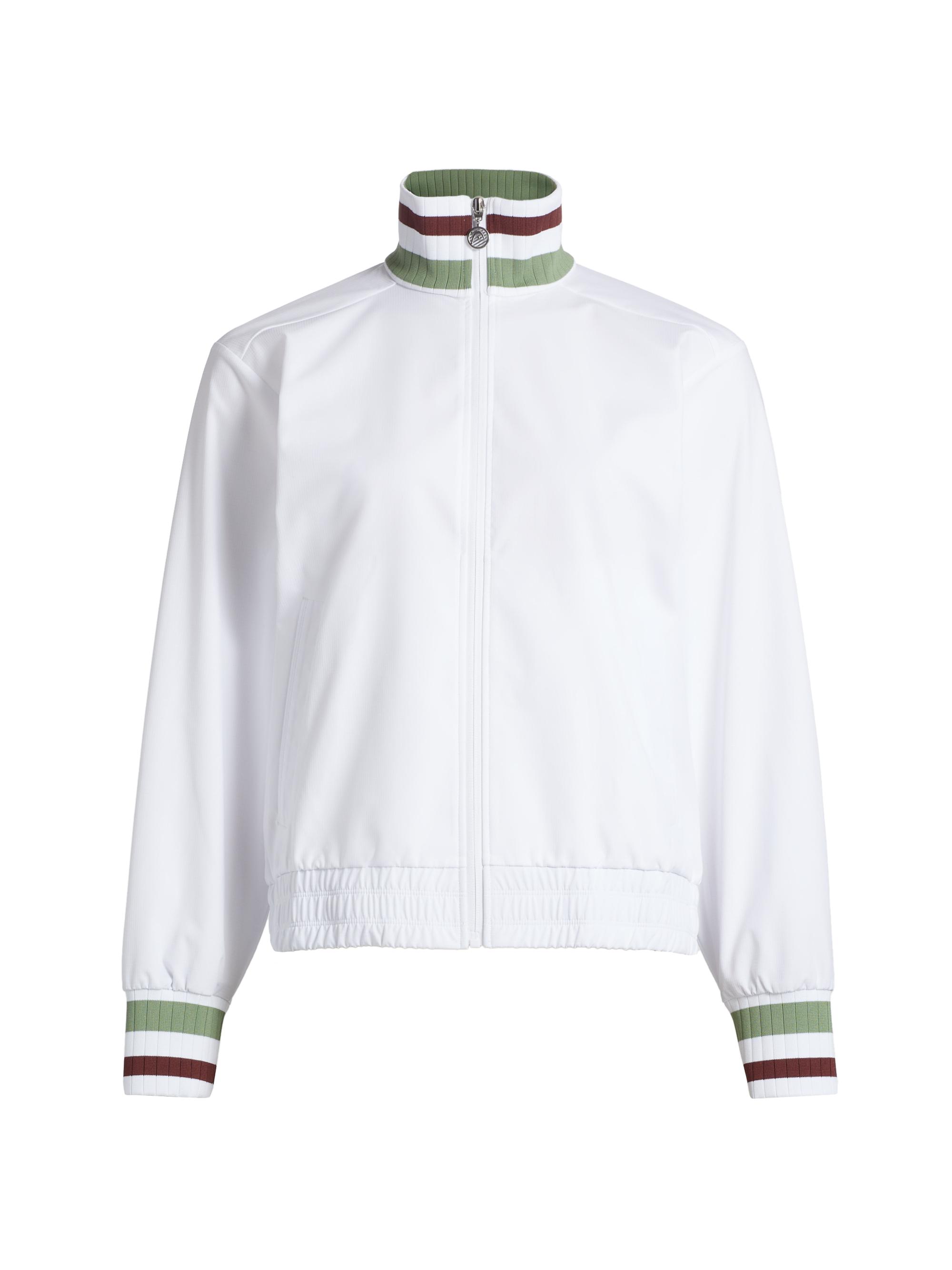 Head Sportswear Women's VB Stand Collar Track Jacket - White