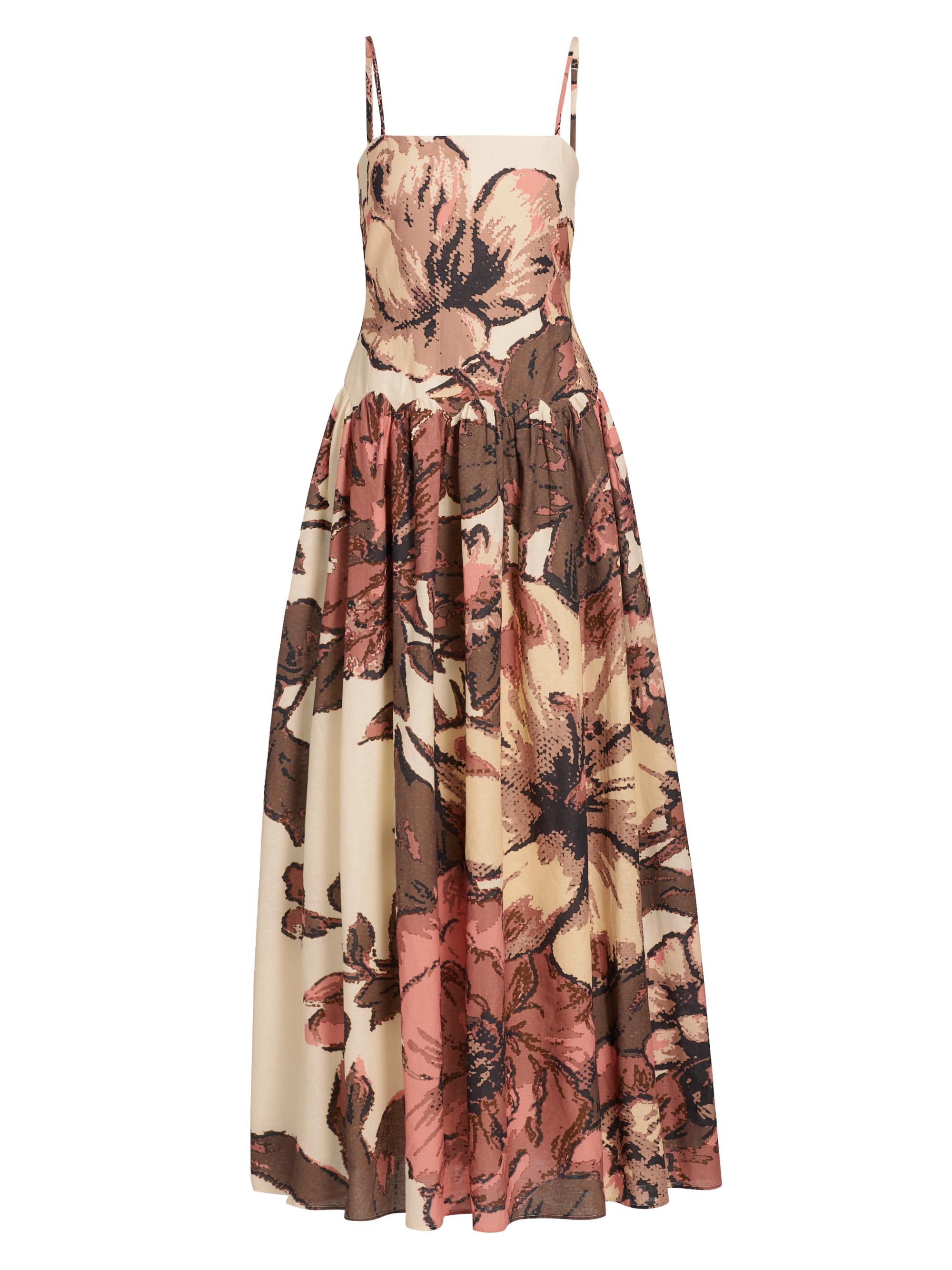 Aston Studio Women's Cordelia Floral Maxi Dress - Vintage Rose