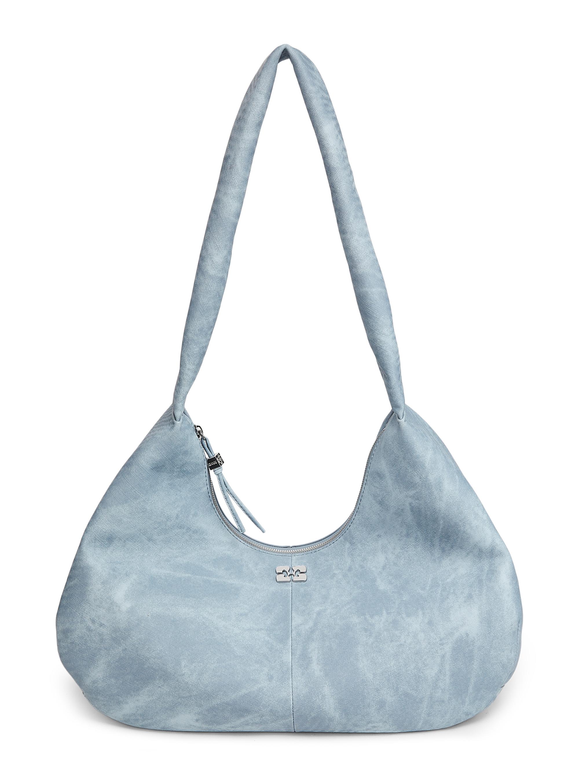 Ganni Women's  Bou Hobo Bag - Celestial Blue