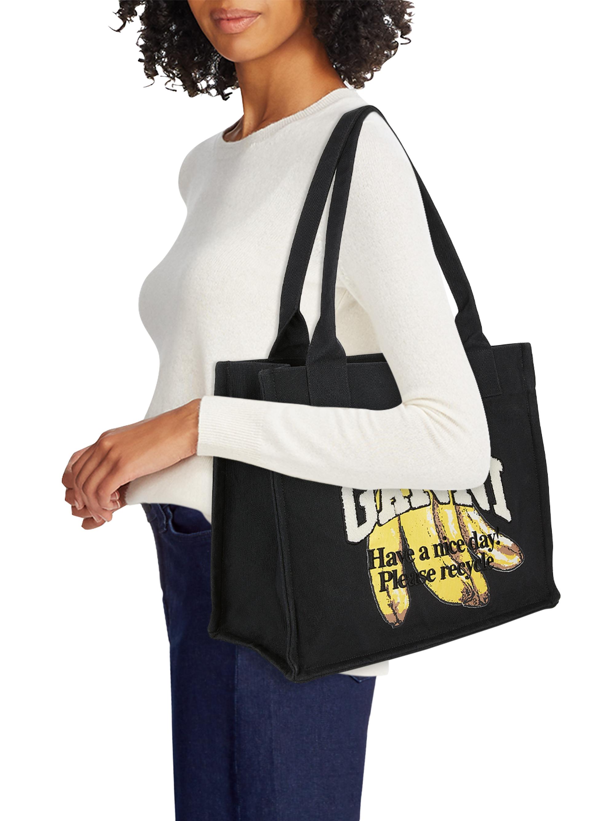 Ganni Large Easy Shopper Banana Print | Saks Fifth Avenue