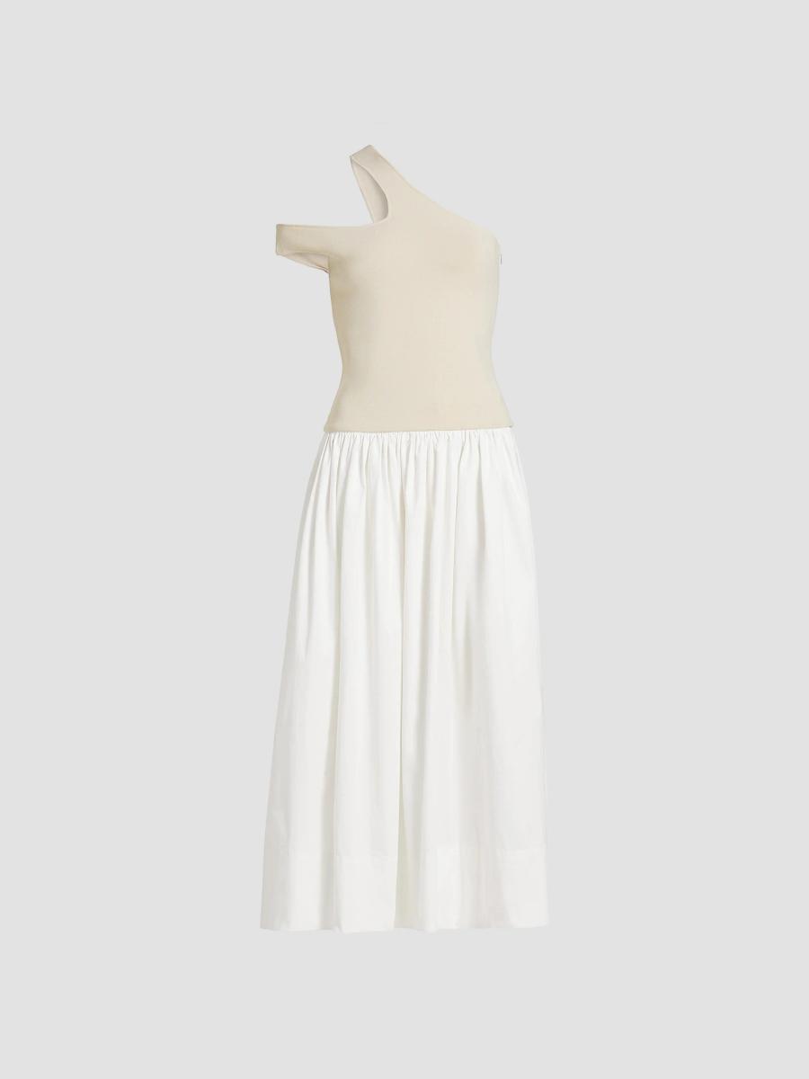 Et Ochs Tori Stretch-Cotton Cut-Out Midi-Dress | Saks Fifth Avenue