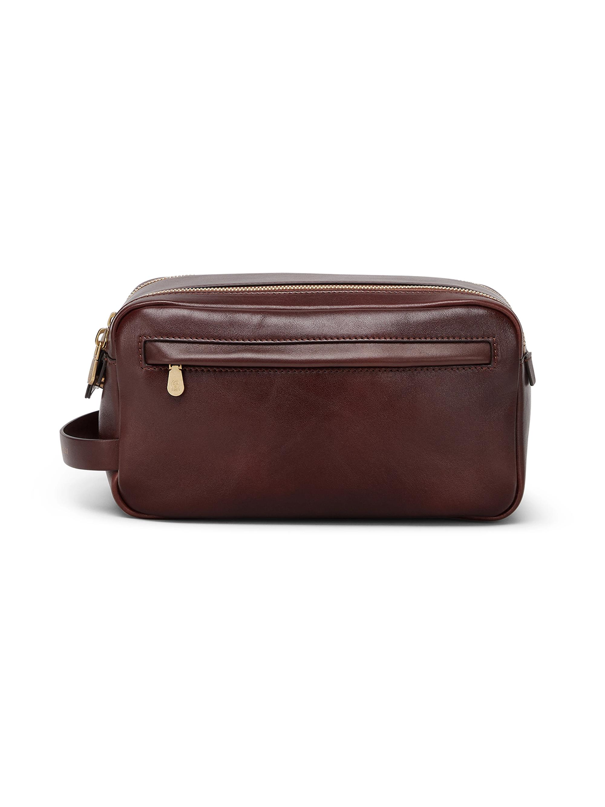 Brunello Cucinelli Women's Calfskin Beauty Case - Burgundy