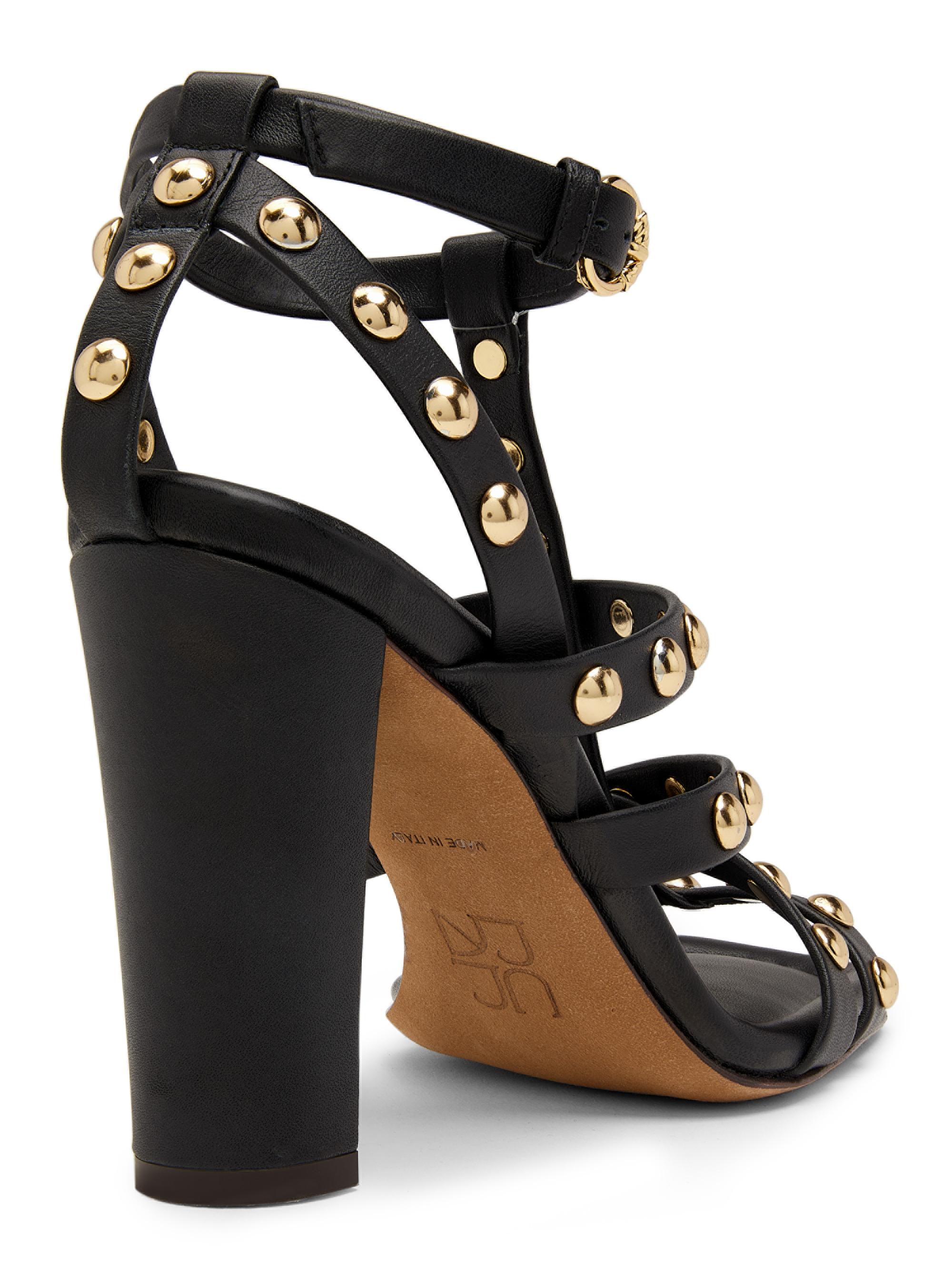 Ulla Johnson Bijou 95MM Studded Leather Sandals | Saks Fifth