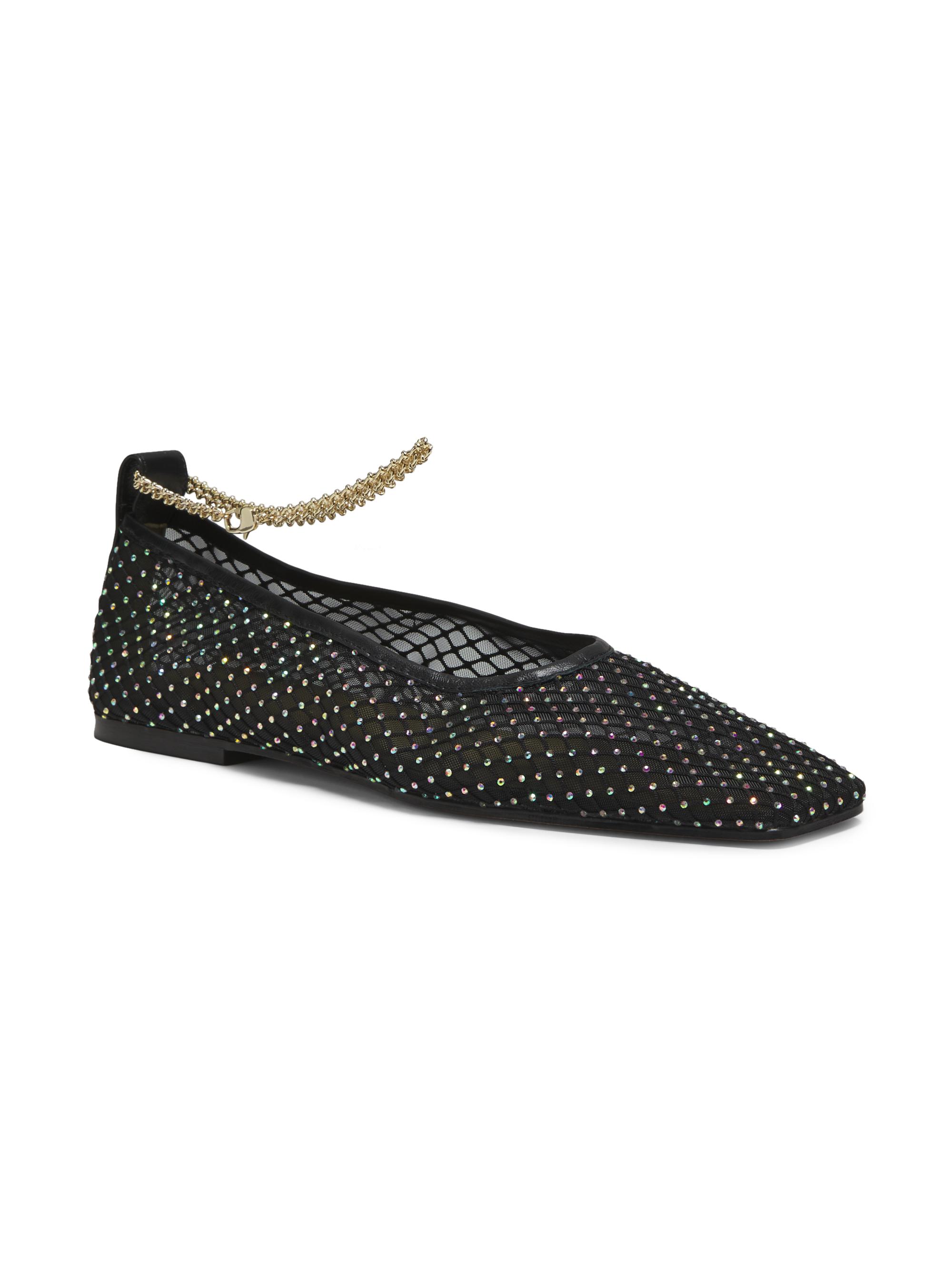 Deuxieme Classe別注 MARIA LUCA BALLET FLAT Maria Luca Augusta Crystal Mesh Ballet Flats | Saks Fifth Avenue