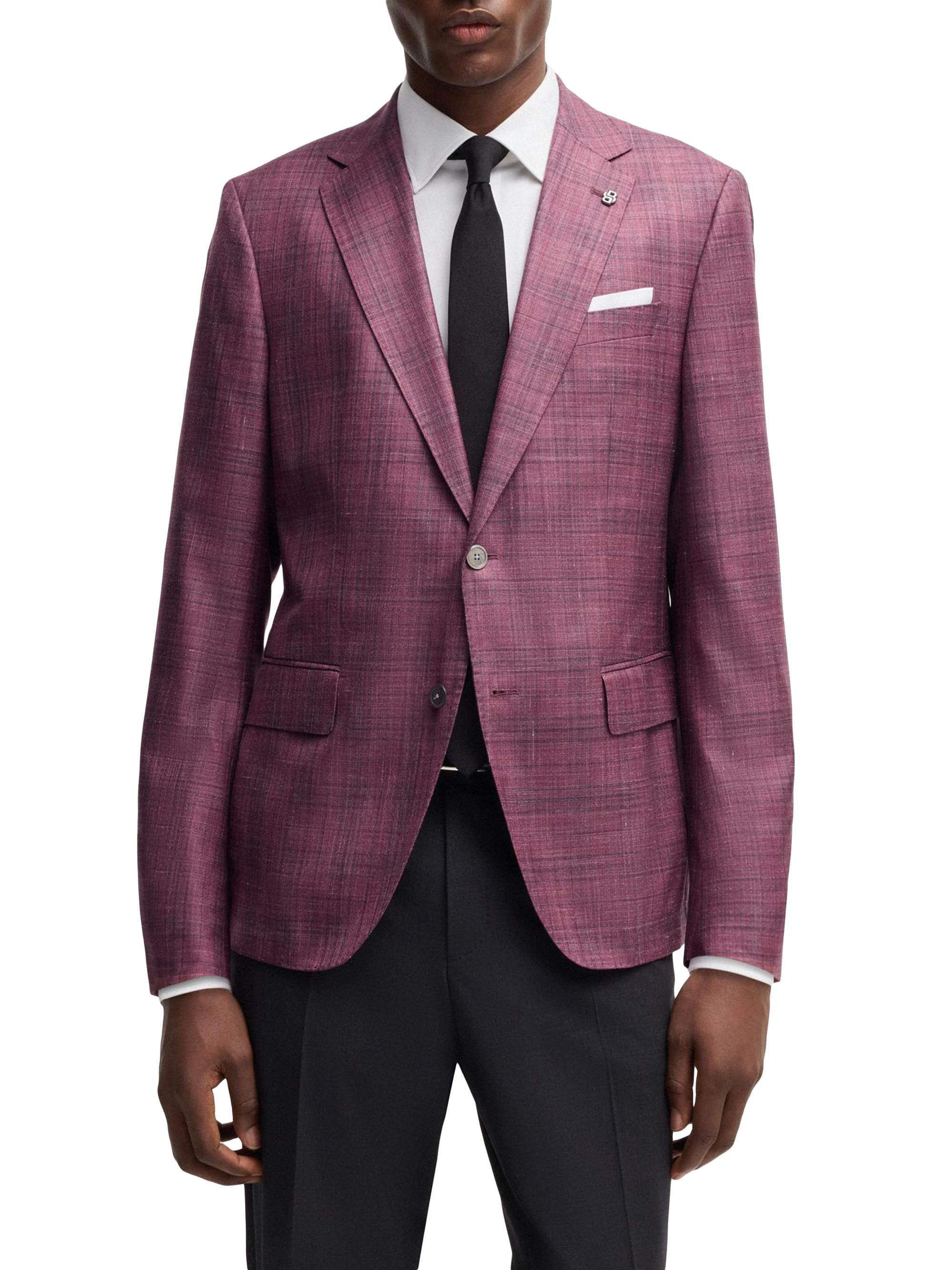 BOSS Men's Slim-Fit Blazer - Blue