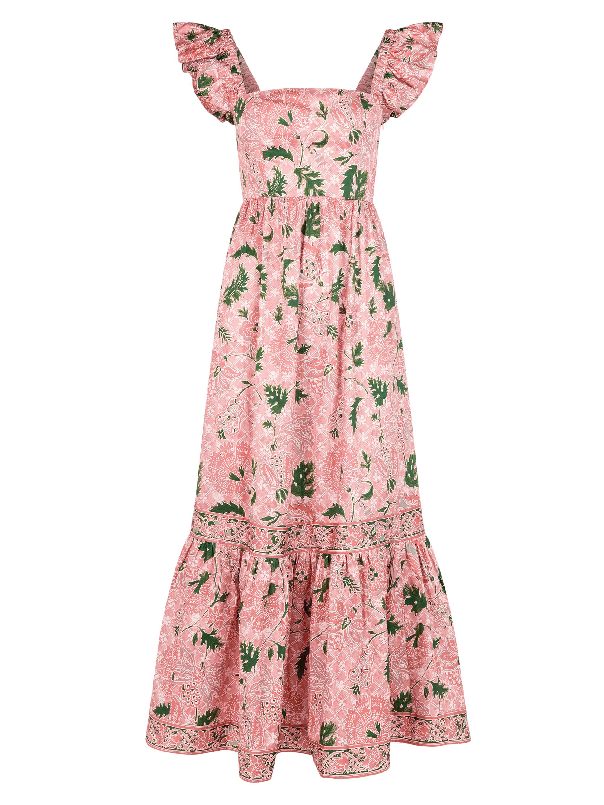 Hill House Home Women's The Pippa Dress - Rose Trellis