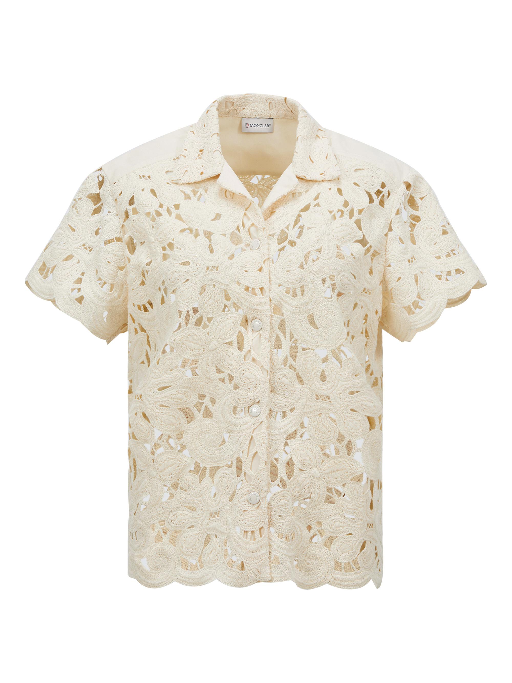 Moncler Women's Macramé Shirt - White