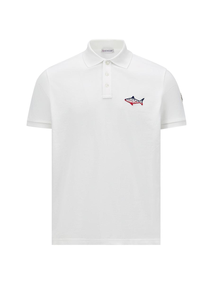 Moncler Polo Shirt in Cotton | Saks Fifth Avenue