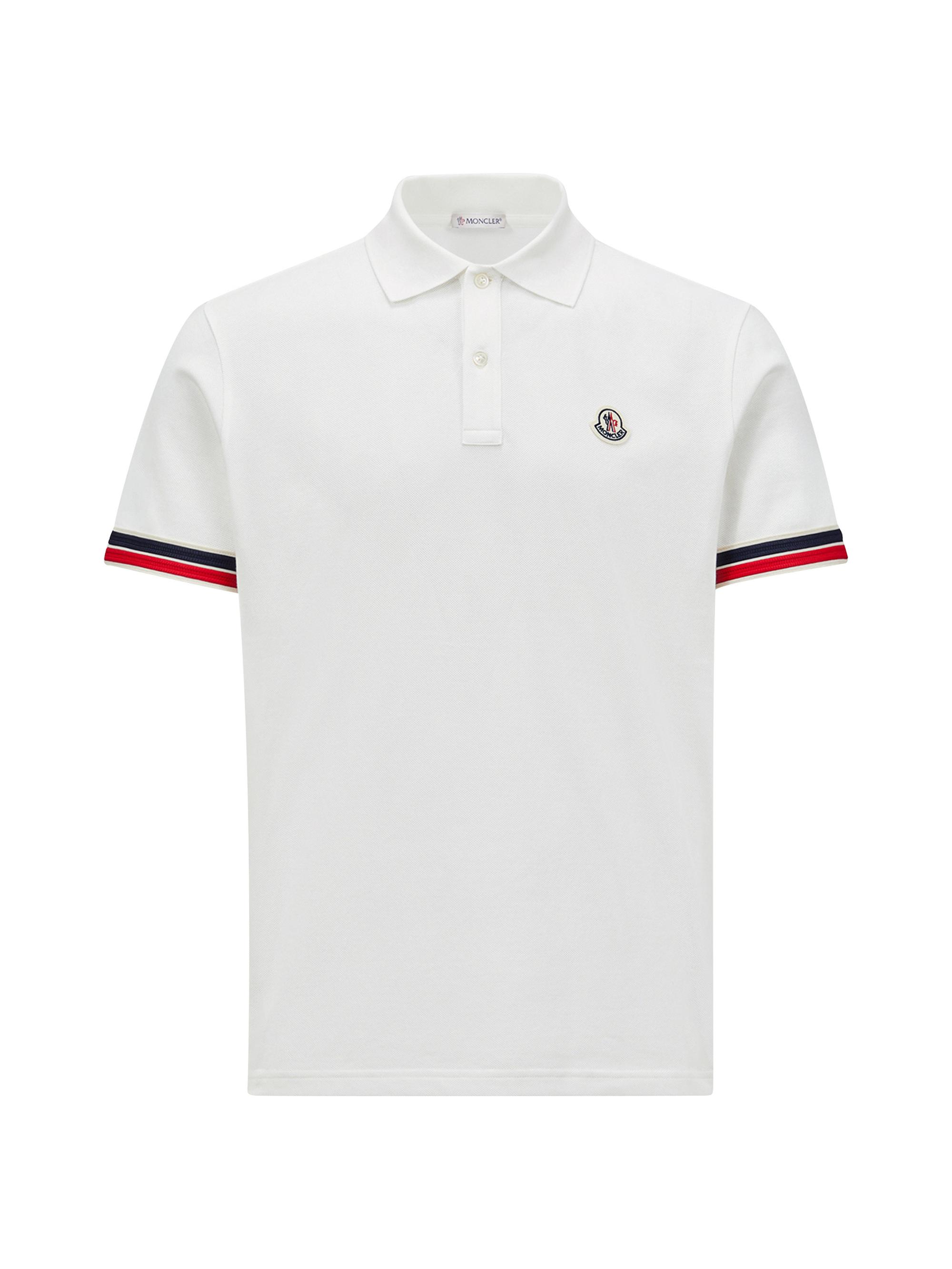 Moncler Polo Shirt in Cotton Piquet | Saks Fifth Avenue