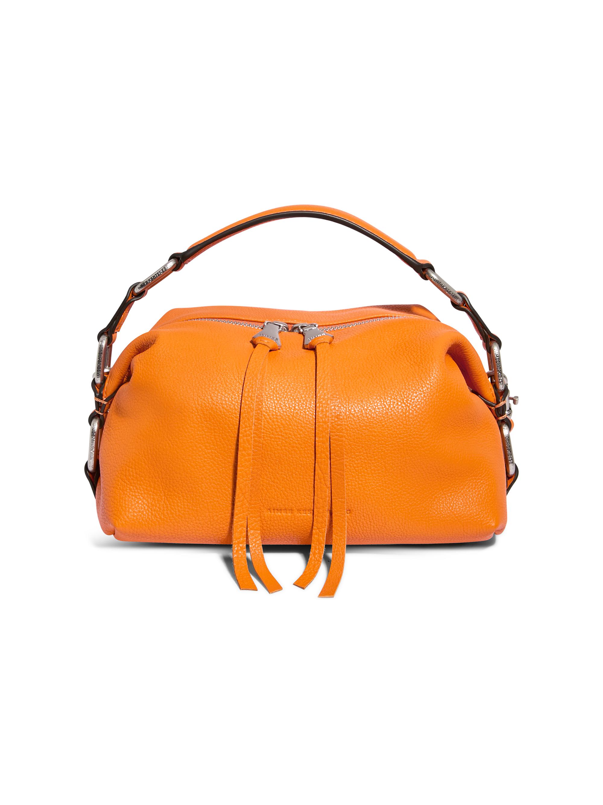 Aimee Kestenberg Women's Dumpling Leather Convertible Top Handle Bag - Camel