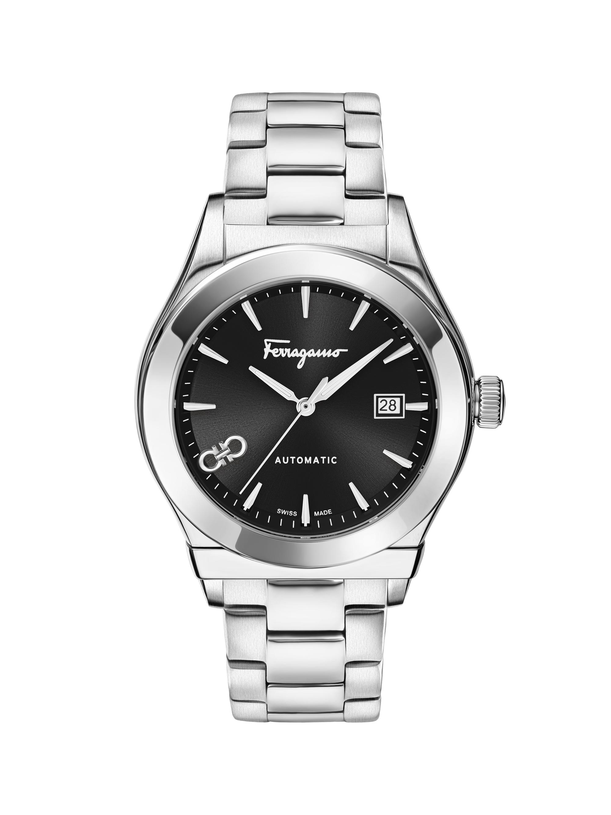 FERRAGAMO Men's 1927 Automatic Stainless Steel Bracelet Watch/42MM - Stainless Steel