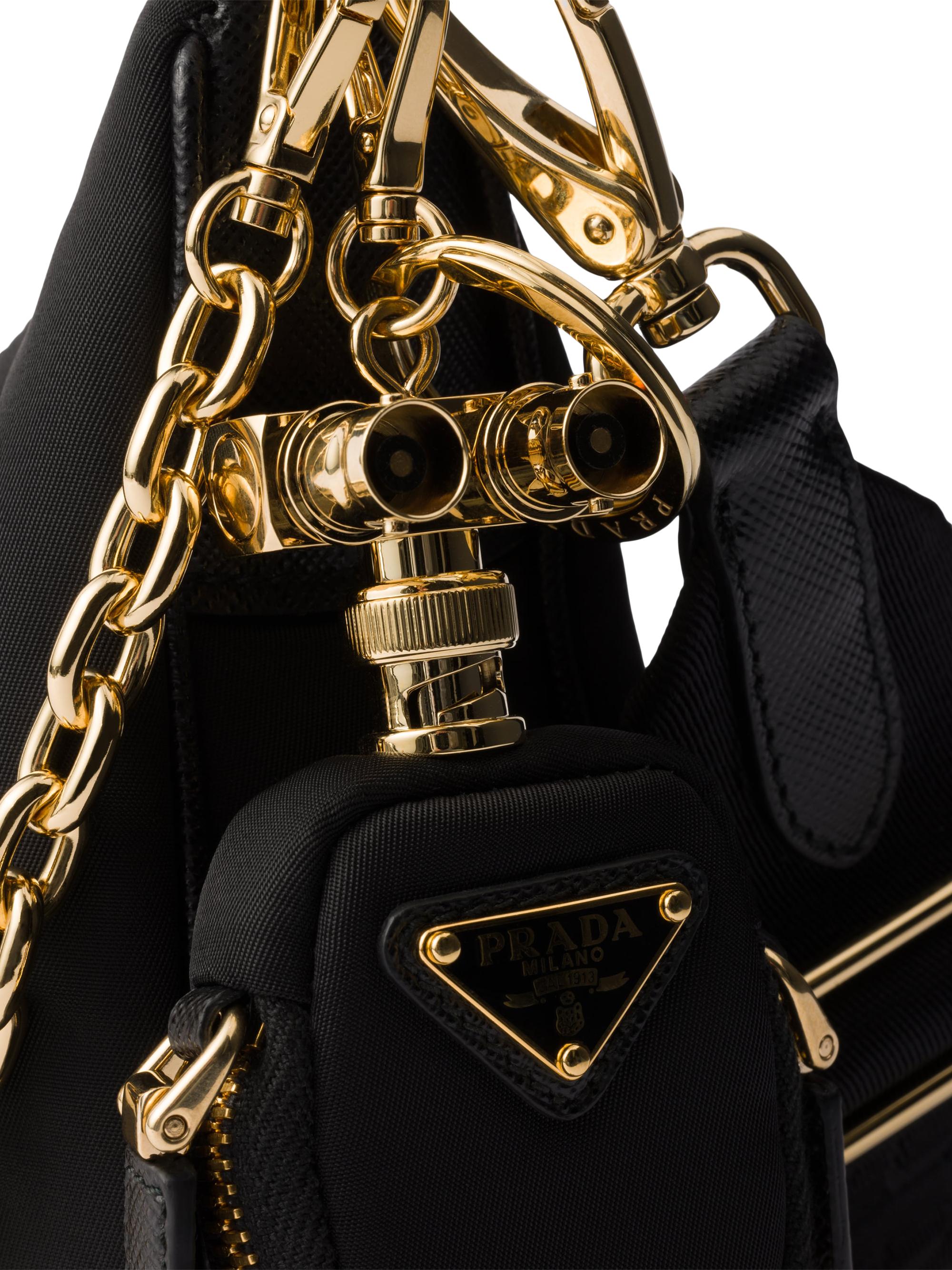 Prada Re-Edition 2005 Re-Nylon and Leather Shoulder Bag | Saks