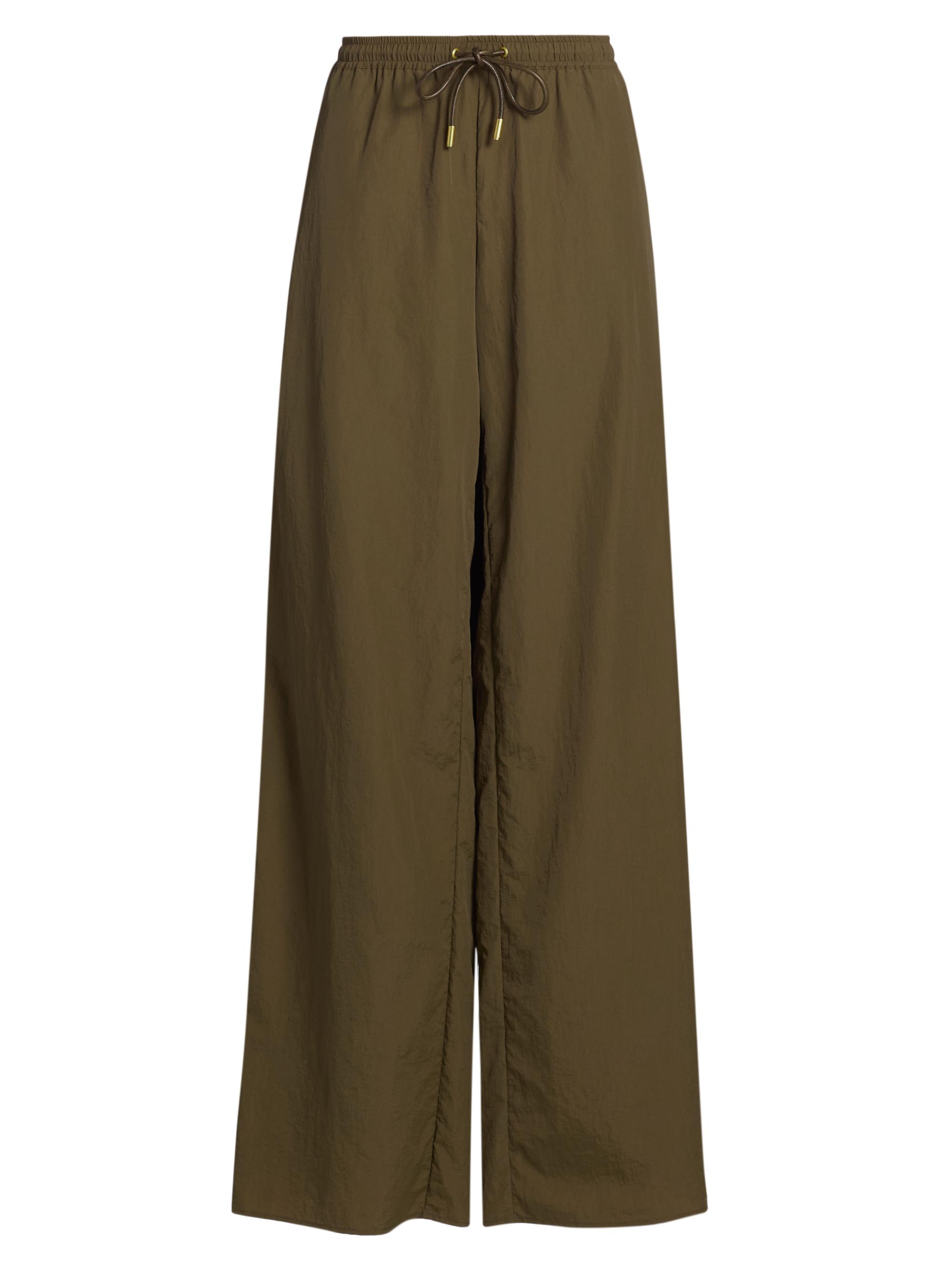 L'AGENCE Nova Pleat Straight-Leg Pants | Saks Fifth Avenue