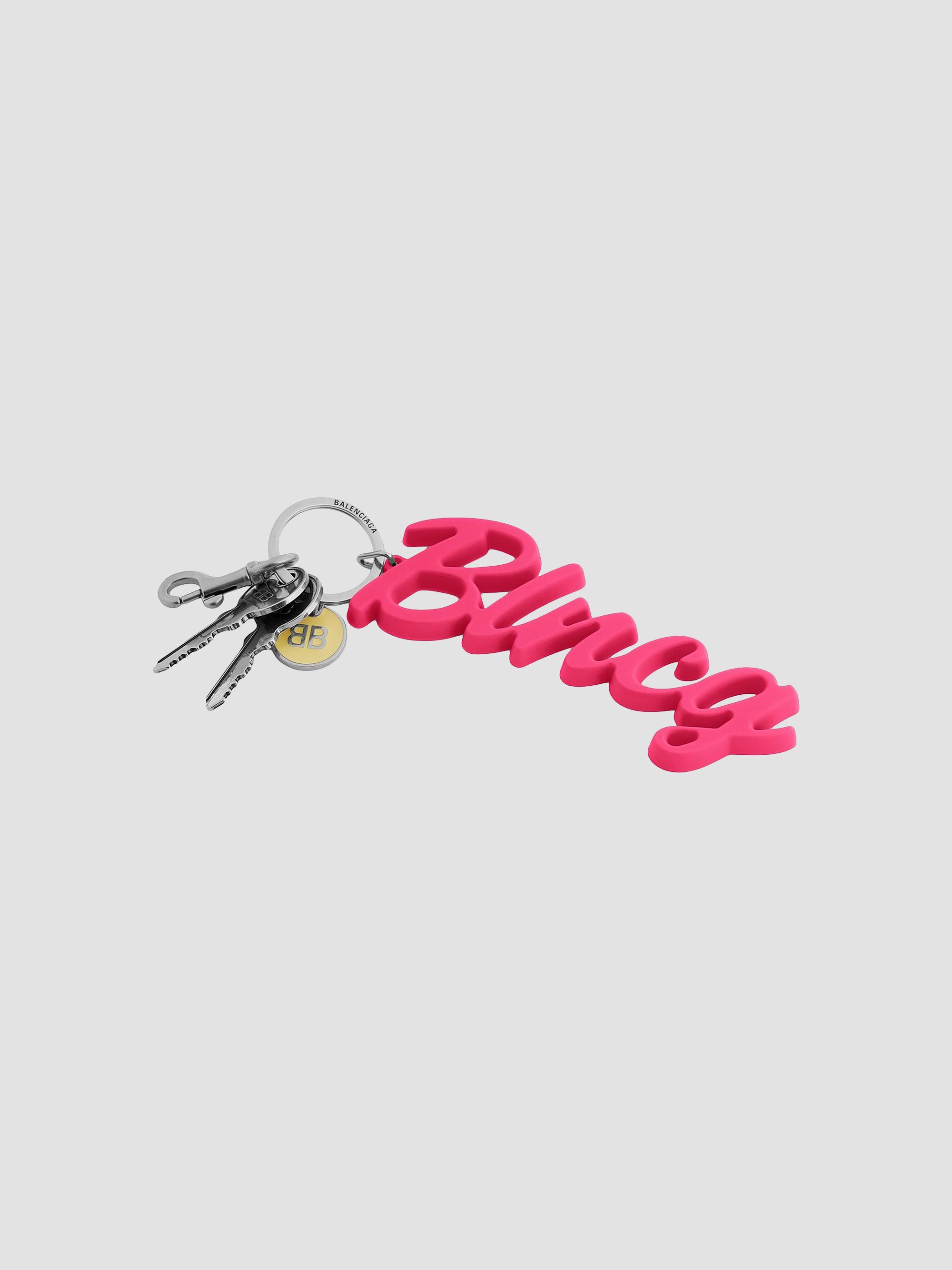 Balenciaga BB Keychain Charm | Saks Fifth Avenue