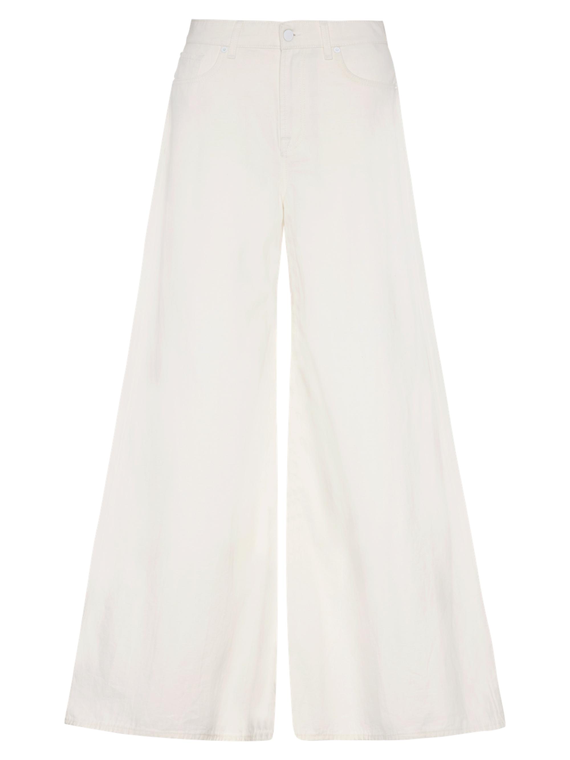 7 For All Mankind Women's Willow Wide-Leg Pants - Linen